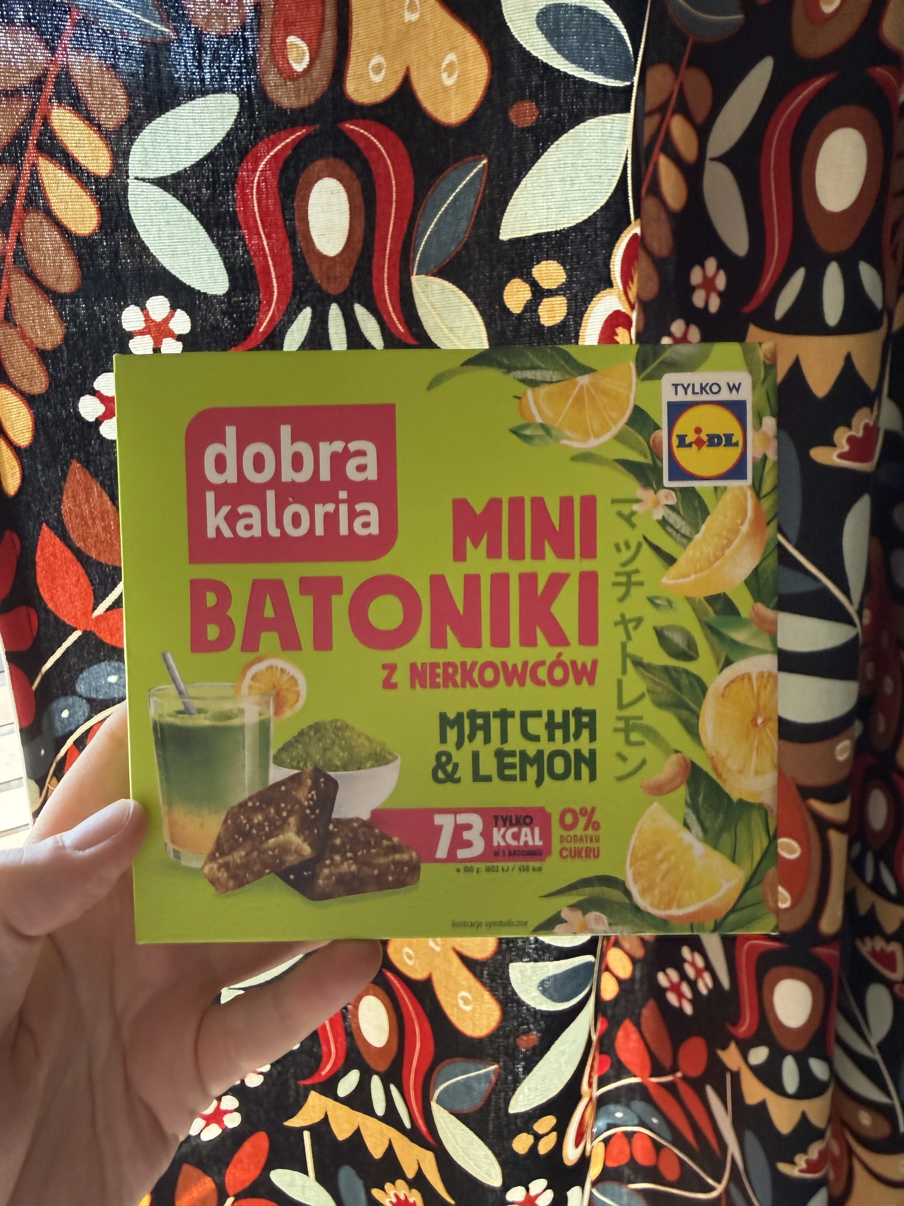 Dobra Kaloria Mini batoniki o smaku matcha & lemon | 102g