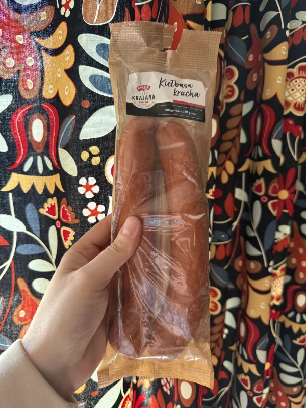 Pikok od Krajana Kiełbasa krucha (wieprzowo-drobiowa, z indyka) | 0,320kg