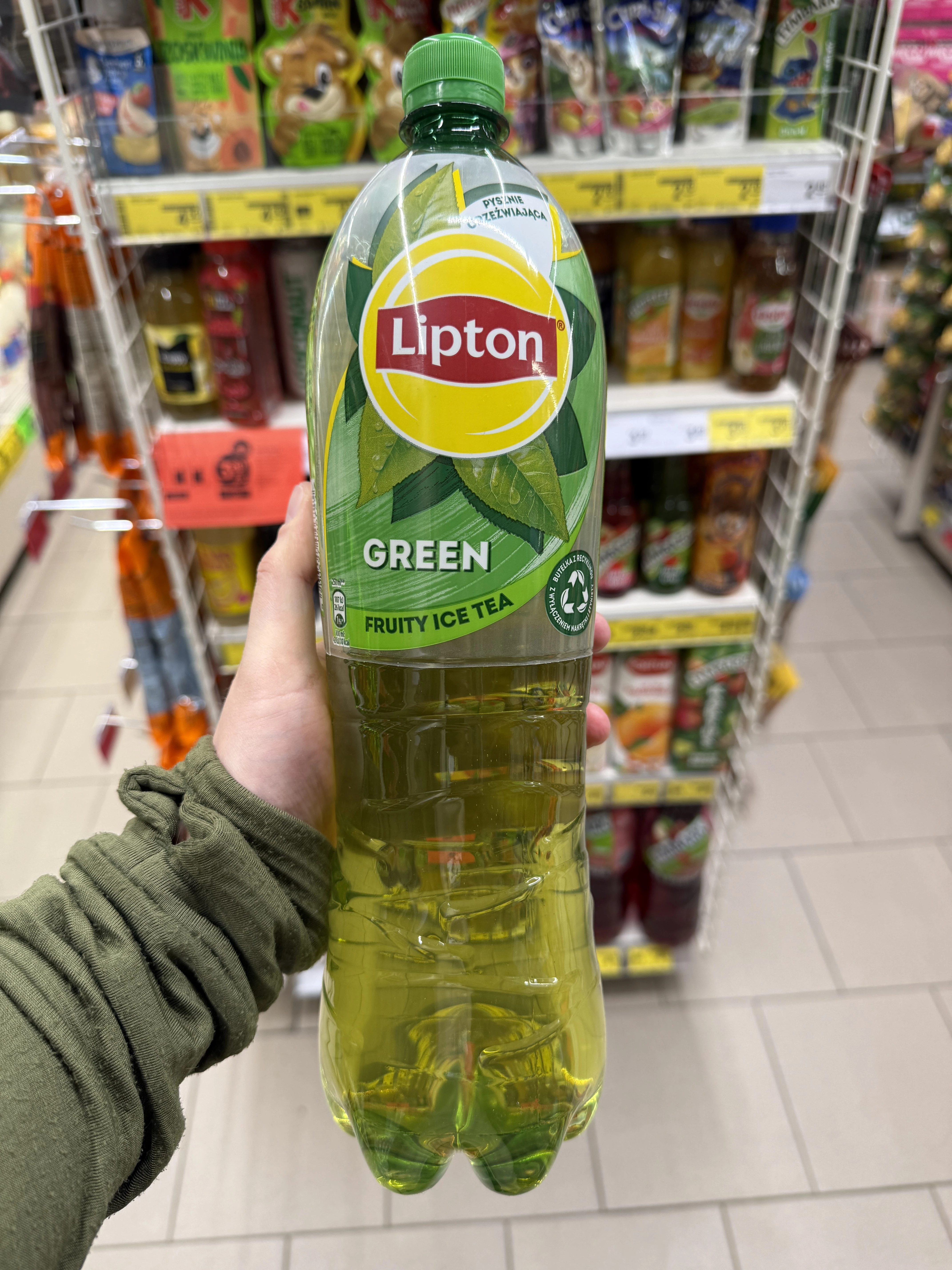 Lipton Ice Tea Green Napój niegazowany | 1500ml