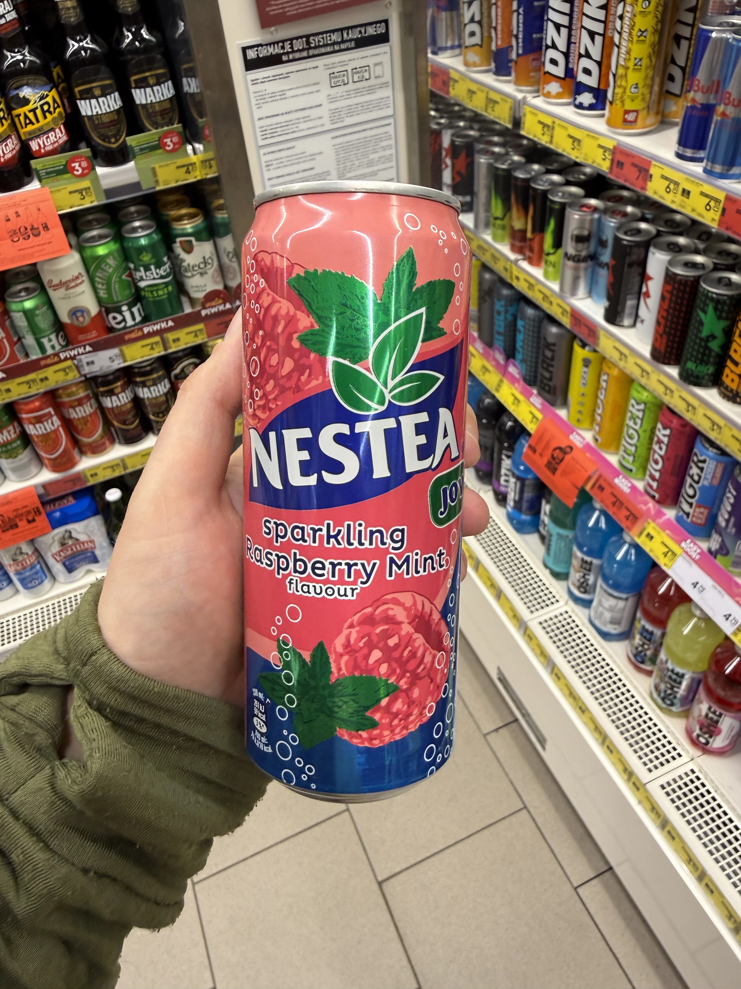 Nestea Joy Raspberry Mint (sparkling) | 330ml
