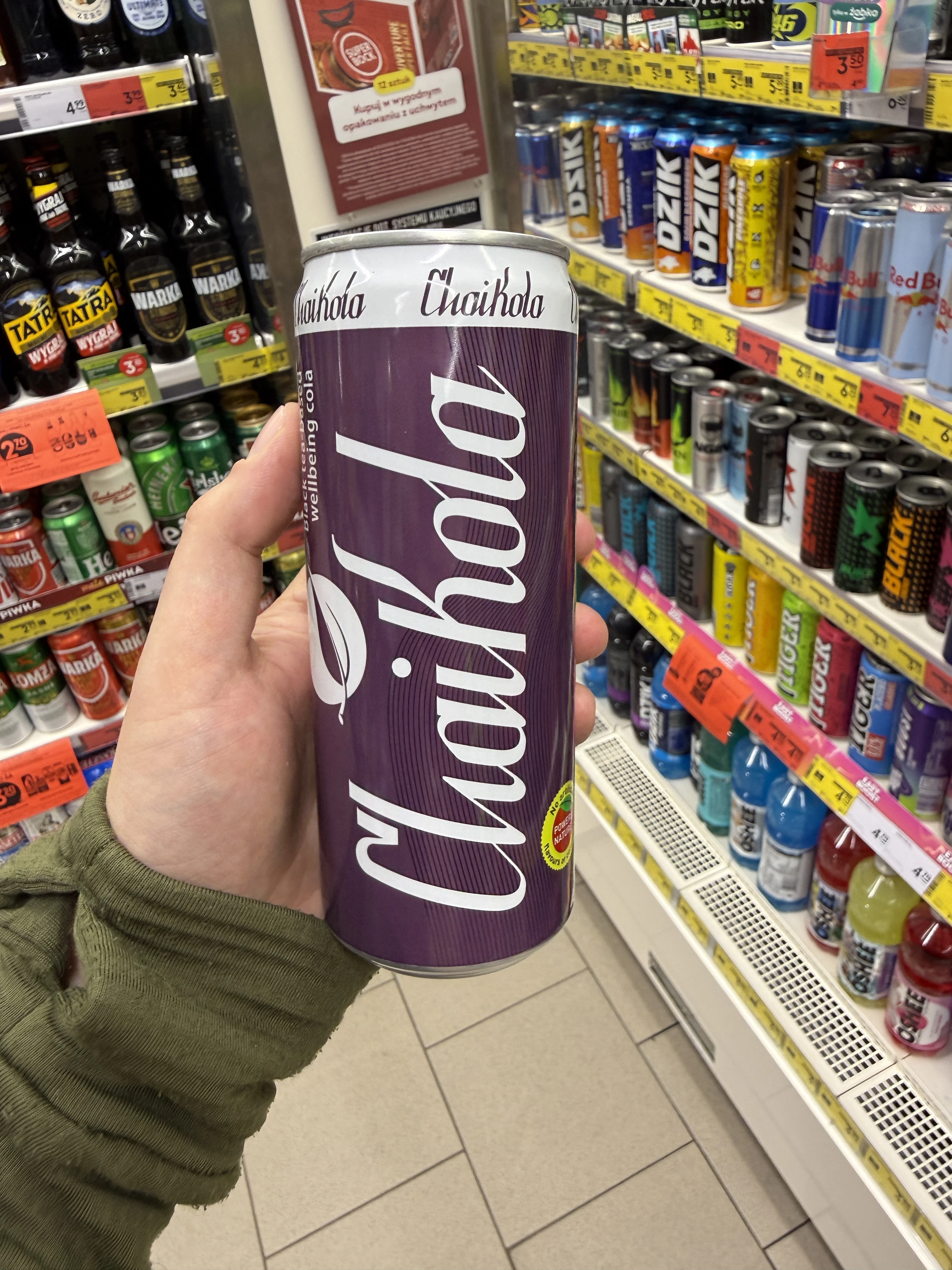 ChaiKola Classic – napój gazowany na bazie ekstraktu z herbaty | 330ml