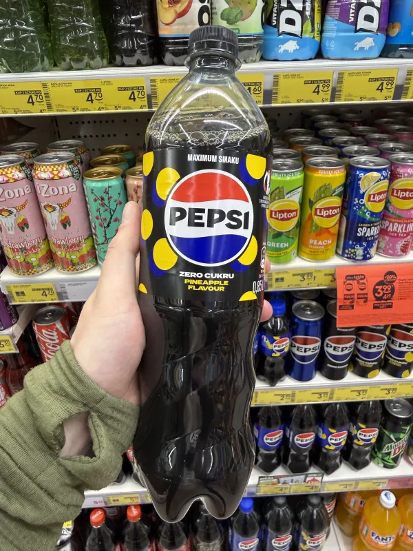 Pepsi Zero Pineapple | 850ml