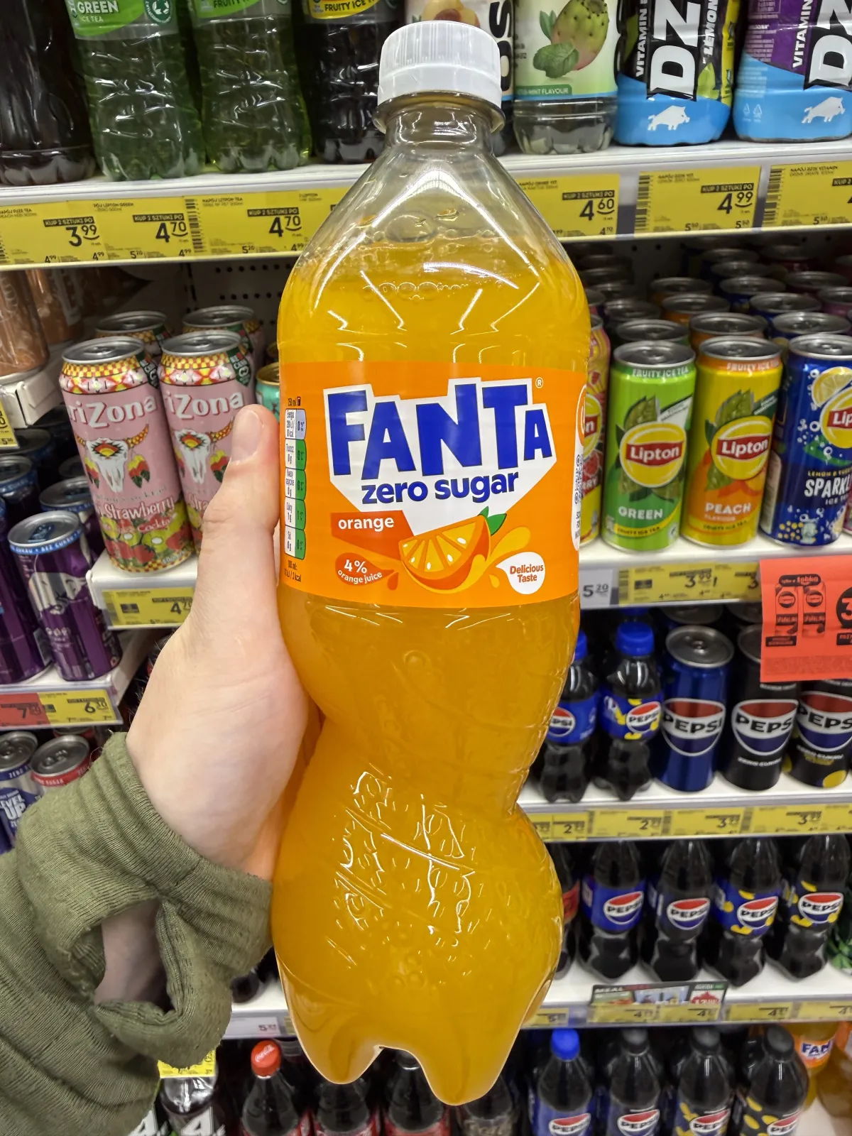 Fanta Zero Sugar Orange | 850ml