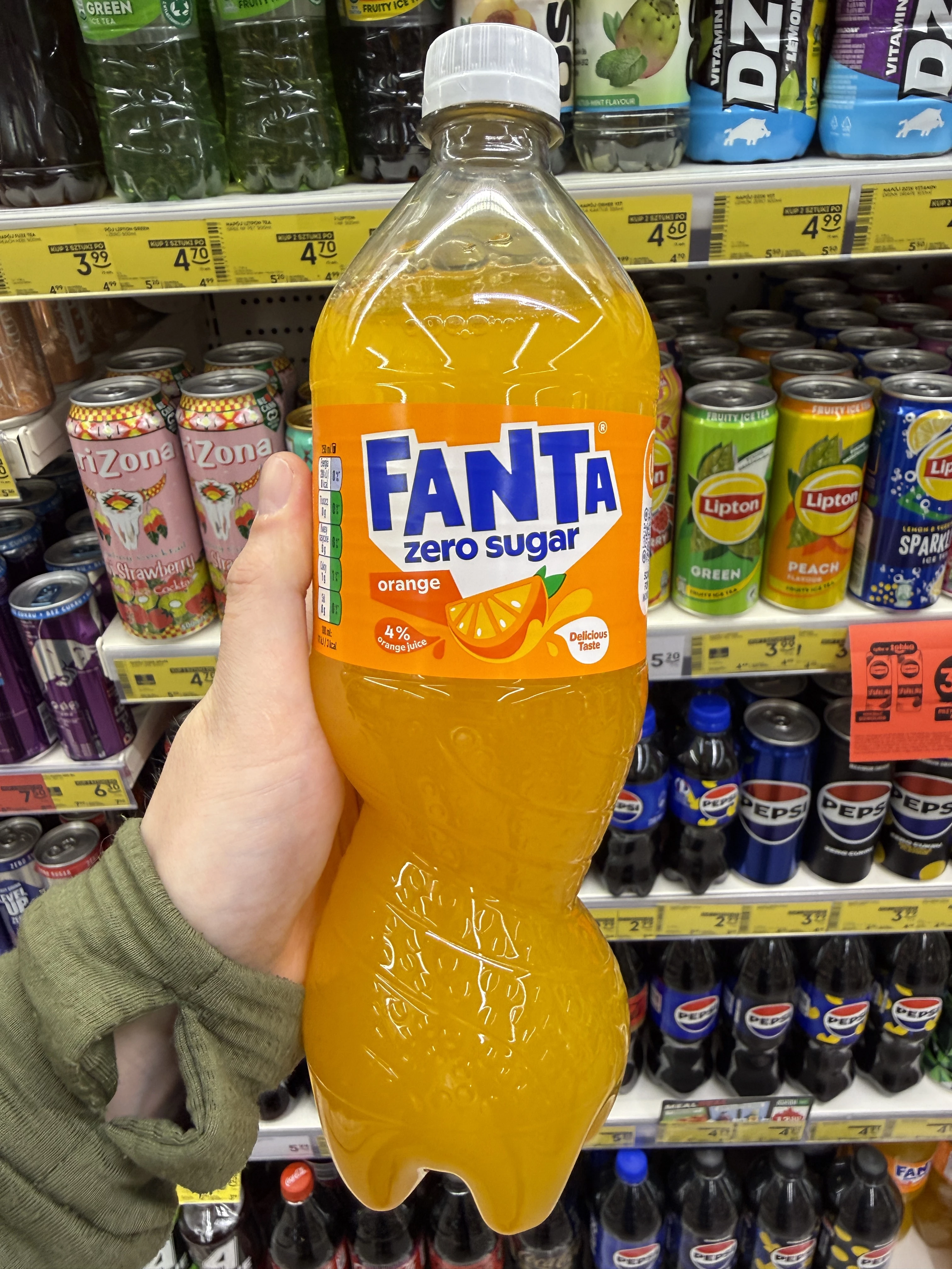 Fanta Zero Sugar Orange | 850ml