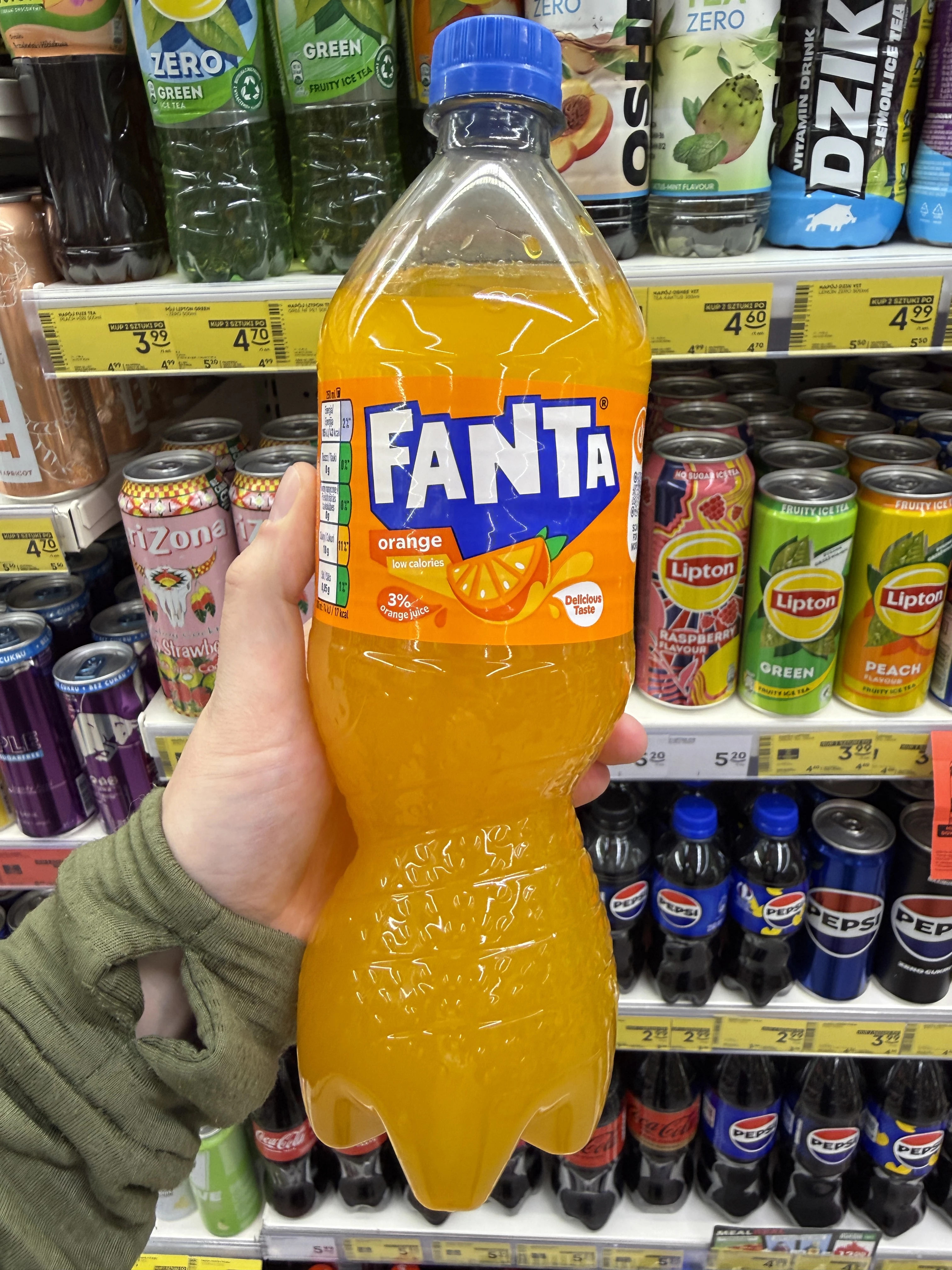 Fanta Orange Low Calories | 850ml