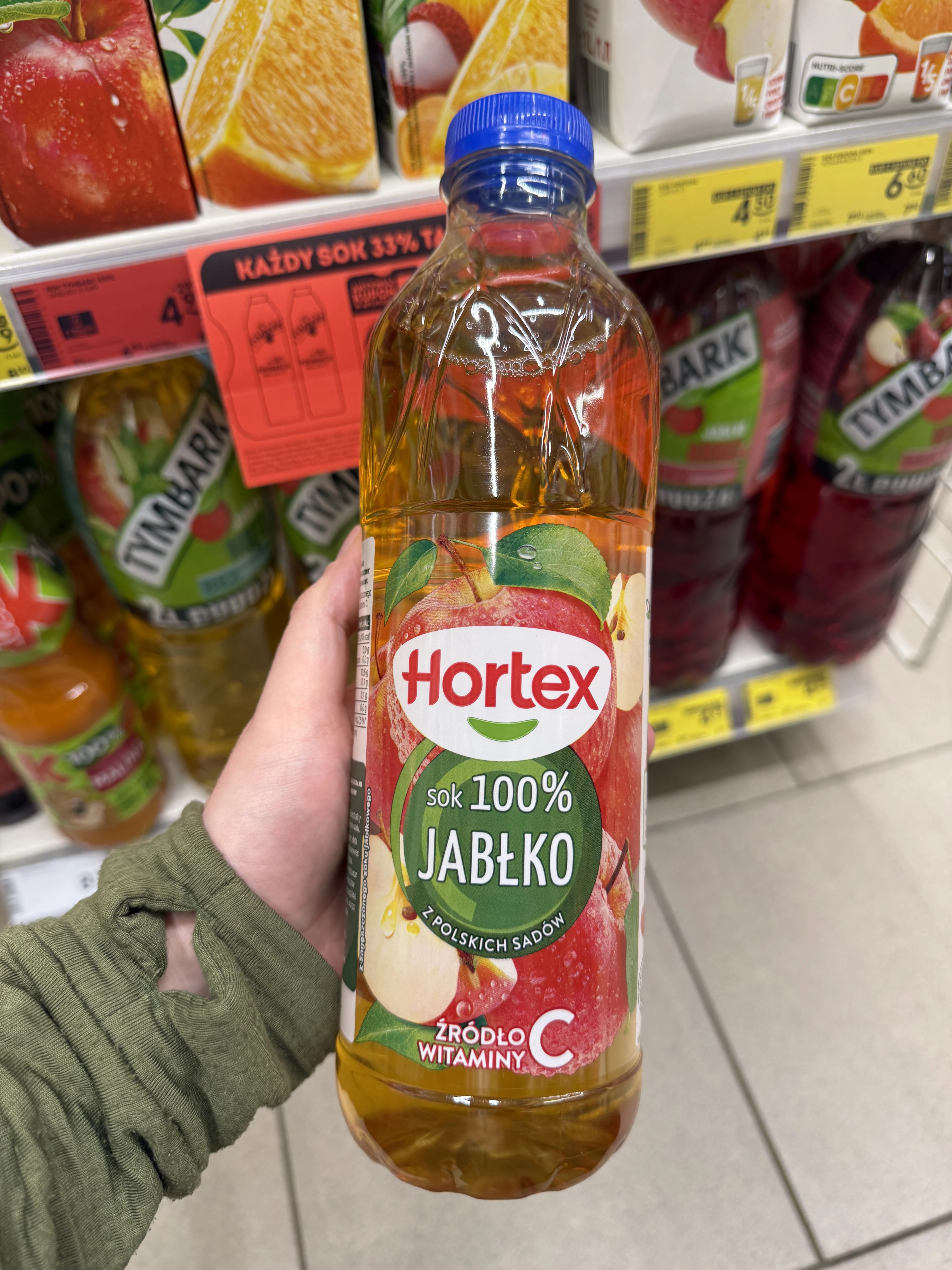 Hortex Sok 100% Jabłko | 1000ml