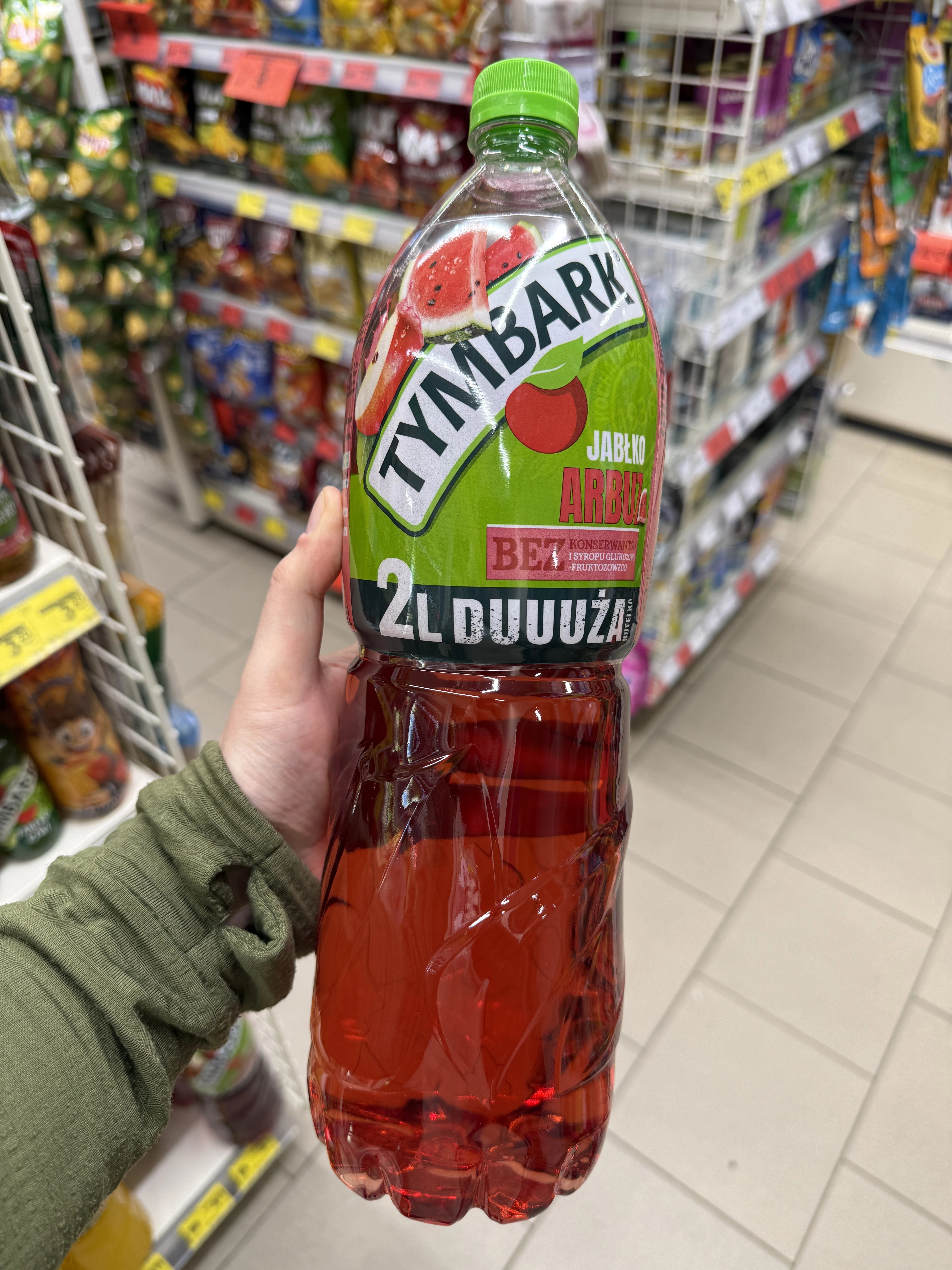 Tymbark Jabłko-Arbuz napój | 2L
