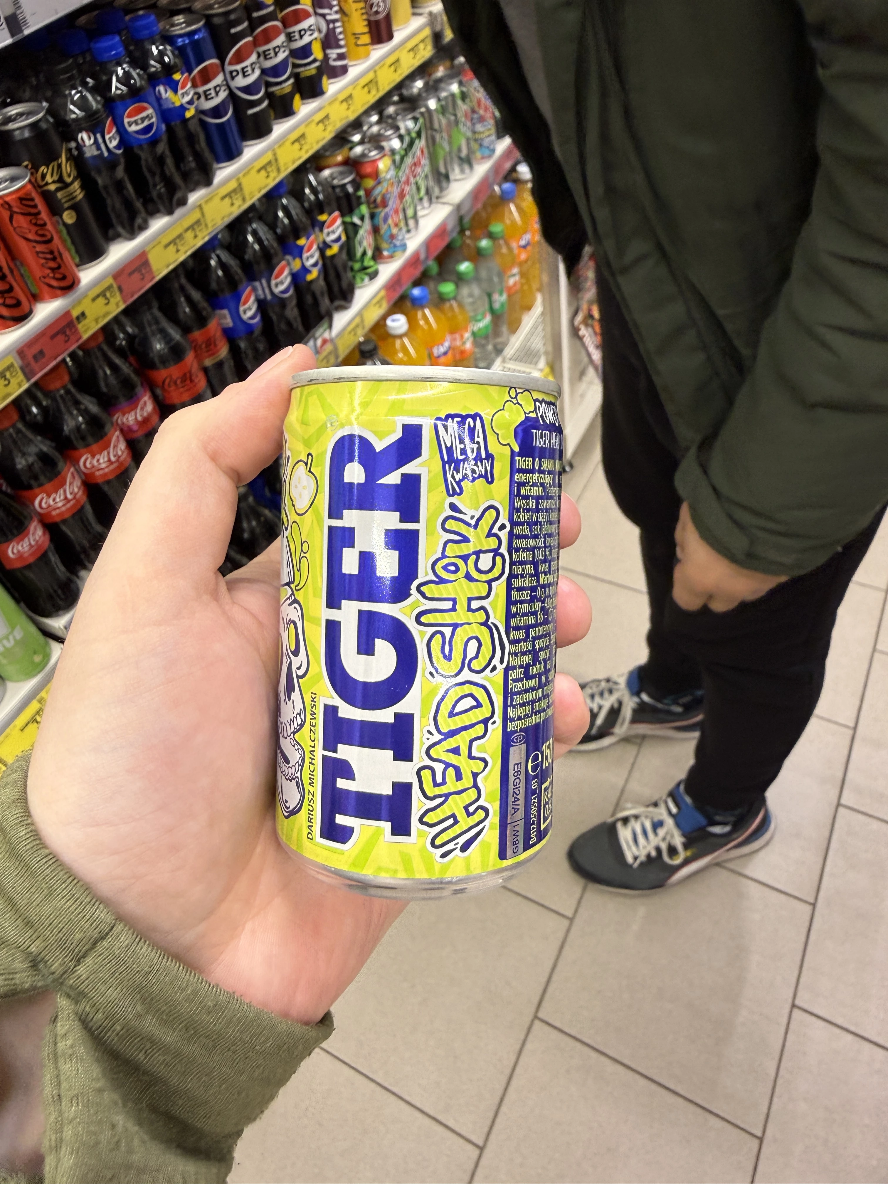 Tiger Head Shock kwaśne jabłko | 150ml