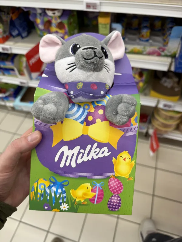 Milka Mieszanka czekolady i draże z maskotką | 95g