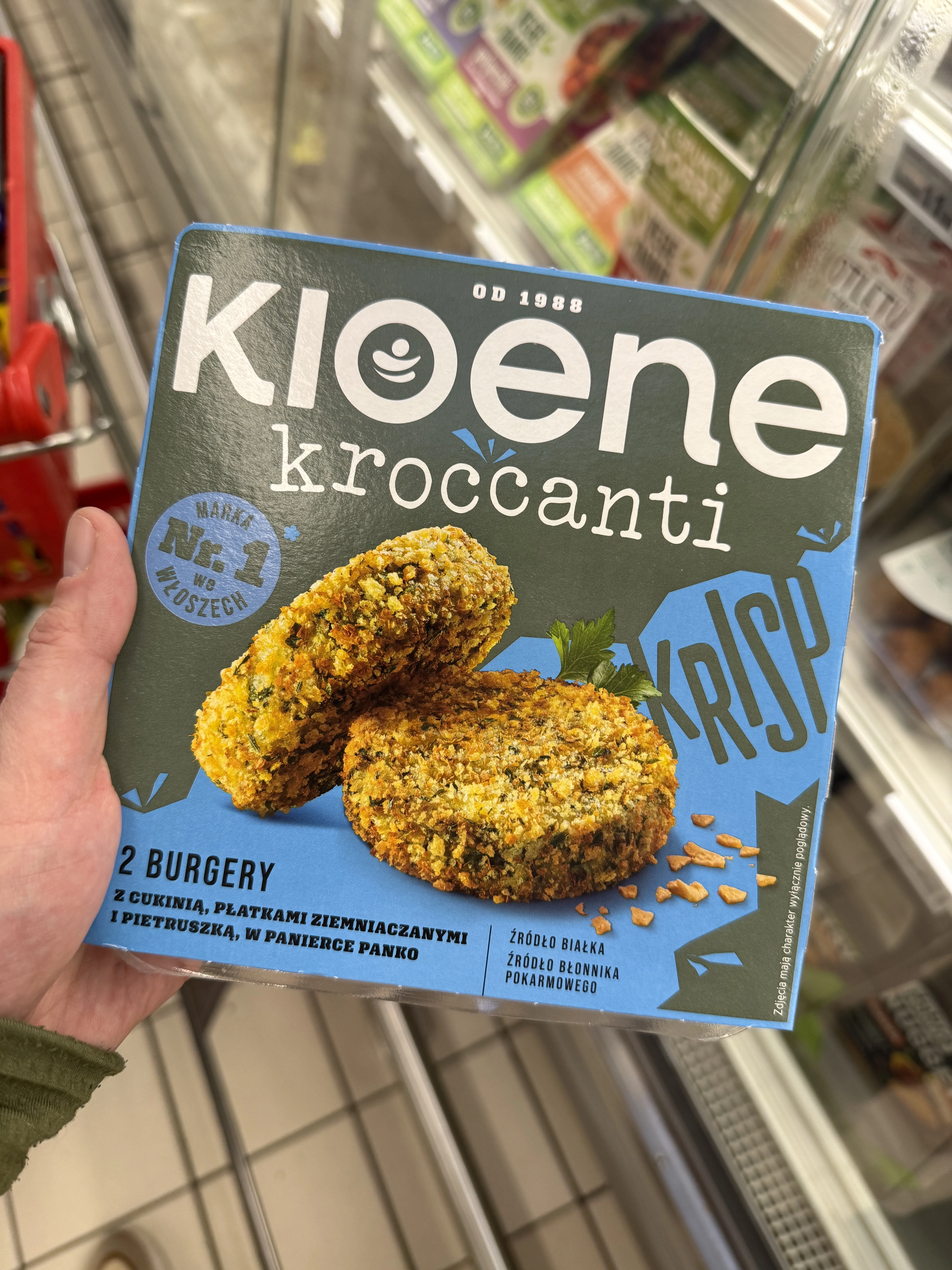 Kioene Kroccanti Krisp 2 burgery z cukinią | 180g
