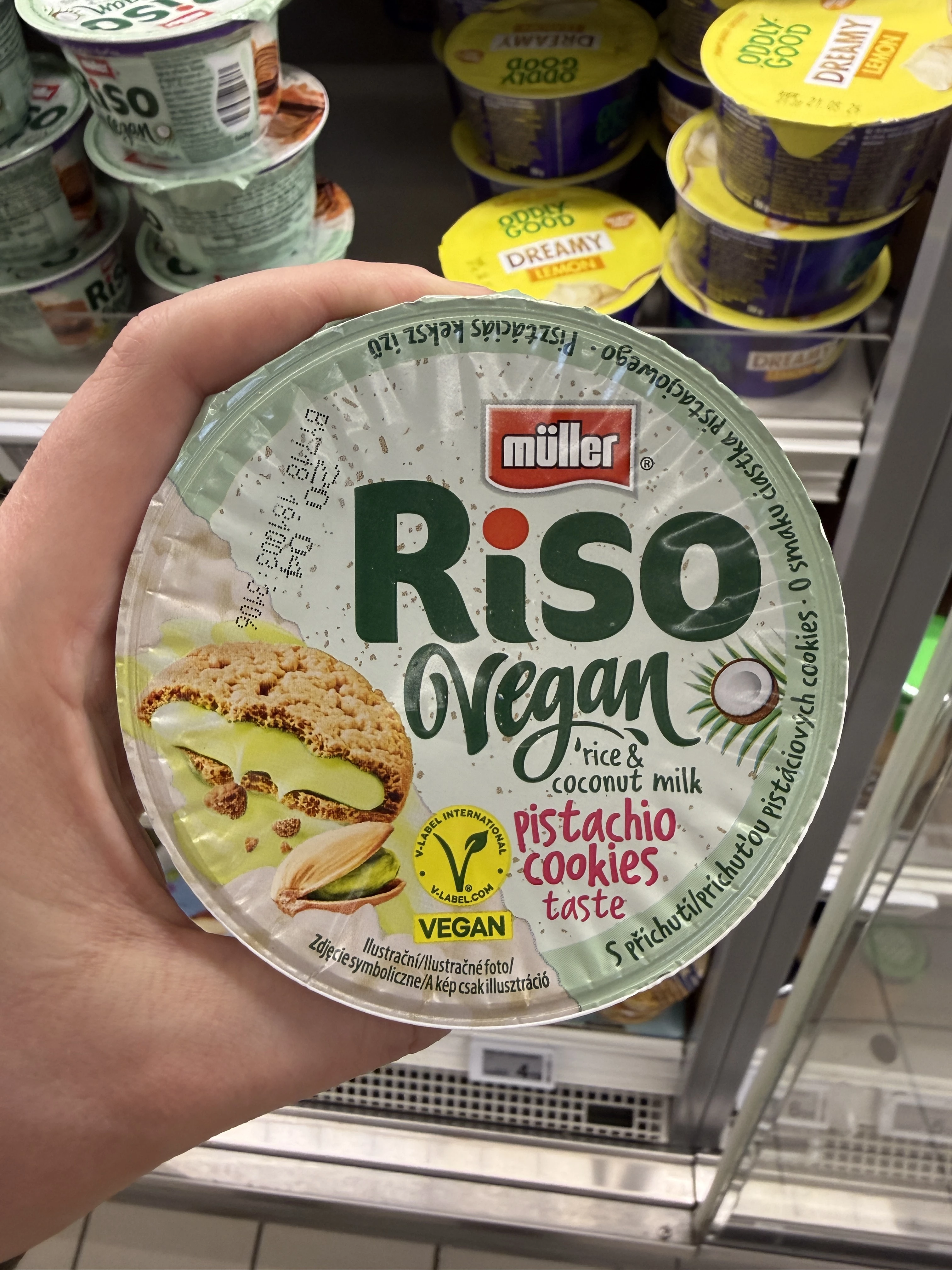 Müller Reis mit Kokosmilch Typ Pistachio Cookie / Müller Riso Vegan Pistachio Cookies | 180g
