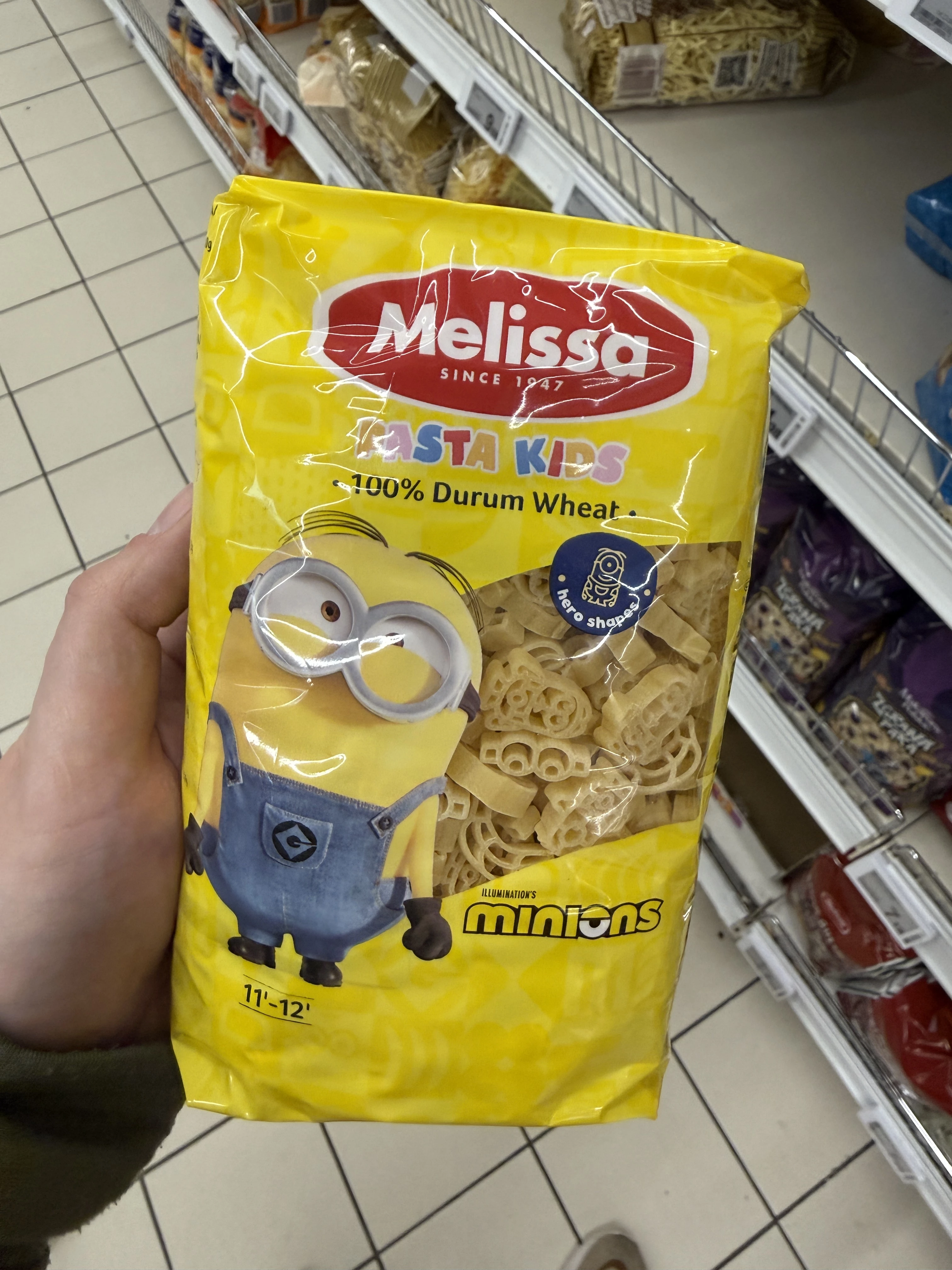 Melissa Pasta Kids Minions Makaron | 400g
