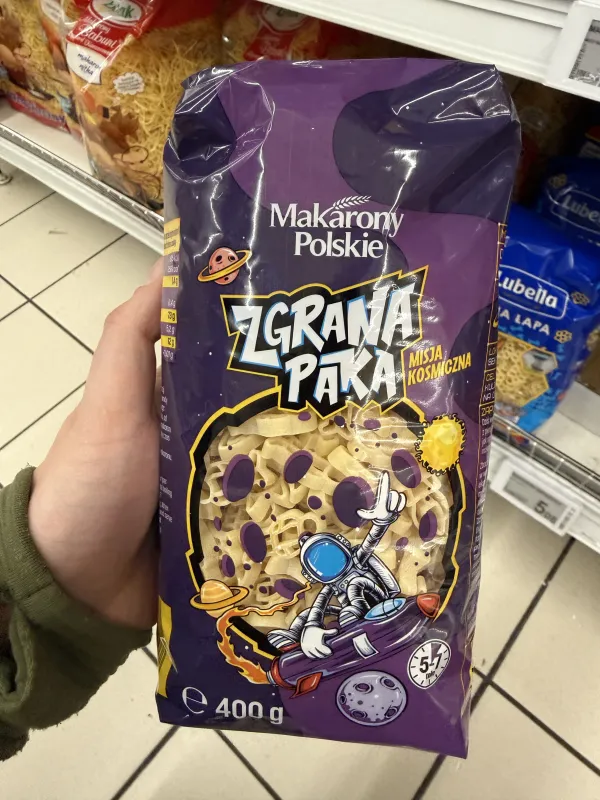 Makaron Zgrana Paka Misja Kosmiczna | 400g