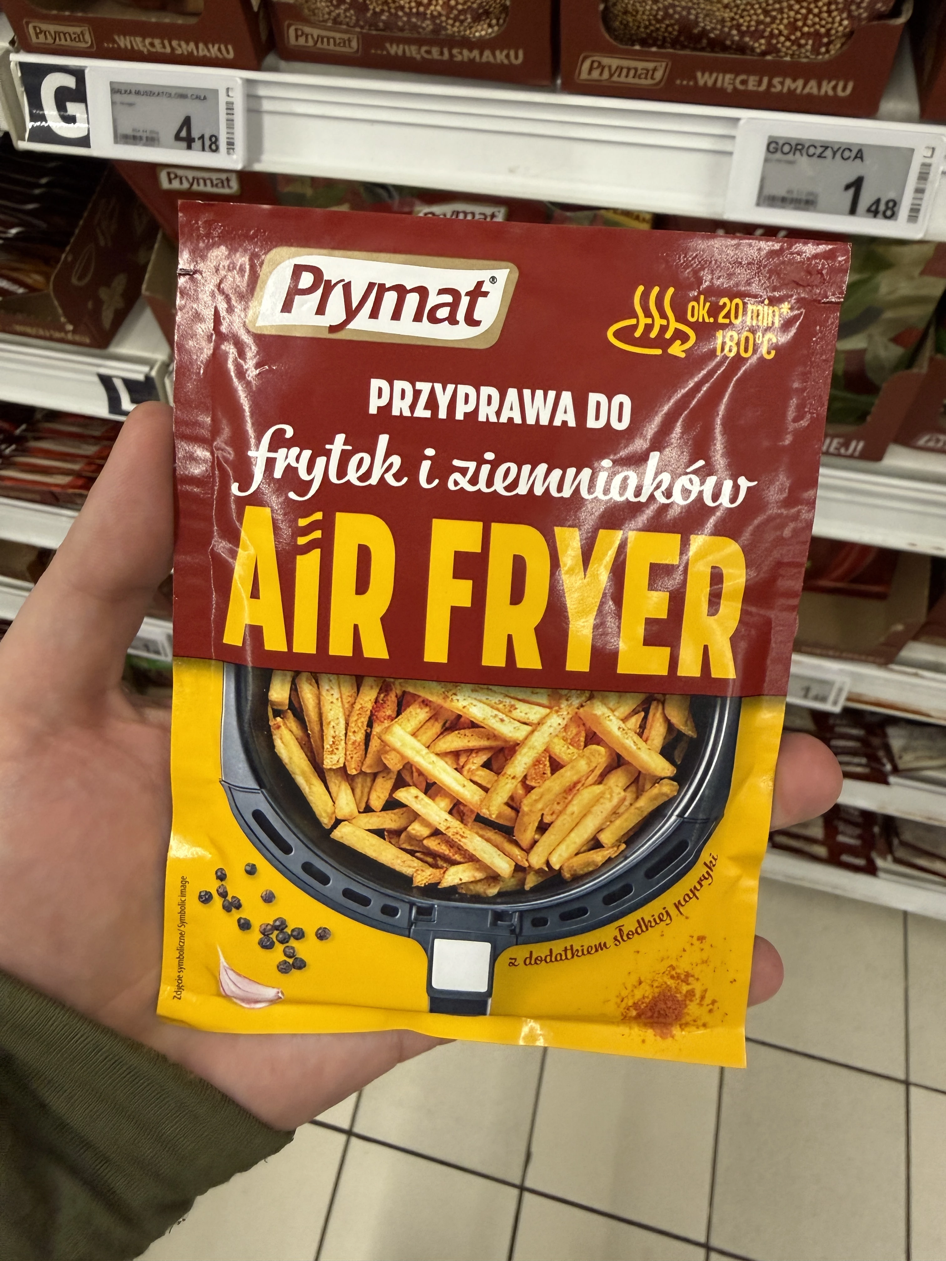 Prymat AIR FRYER Przyprawa do frytek i ziemniaków | 30g