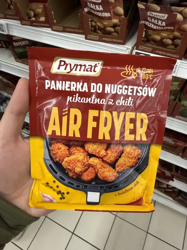 Prymat AIR FRYER Panierka do nuggetsów pikantna z chili | 68g