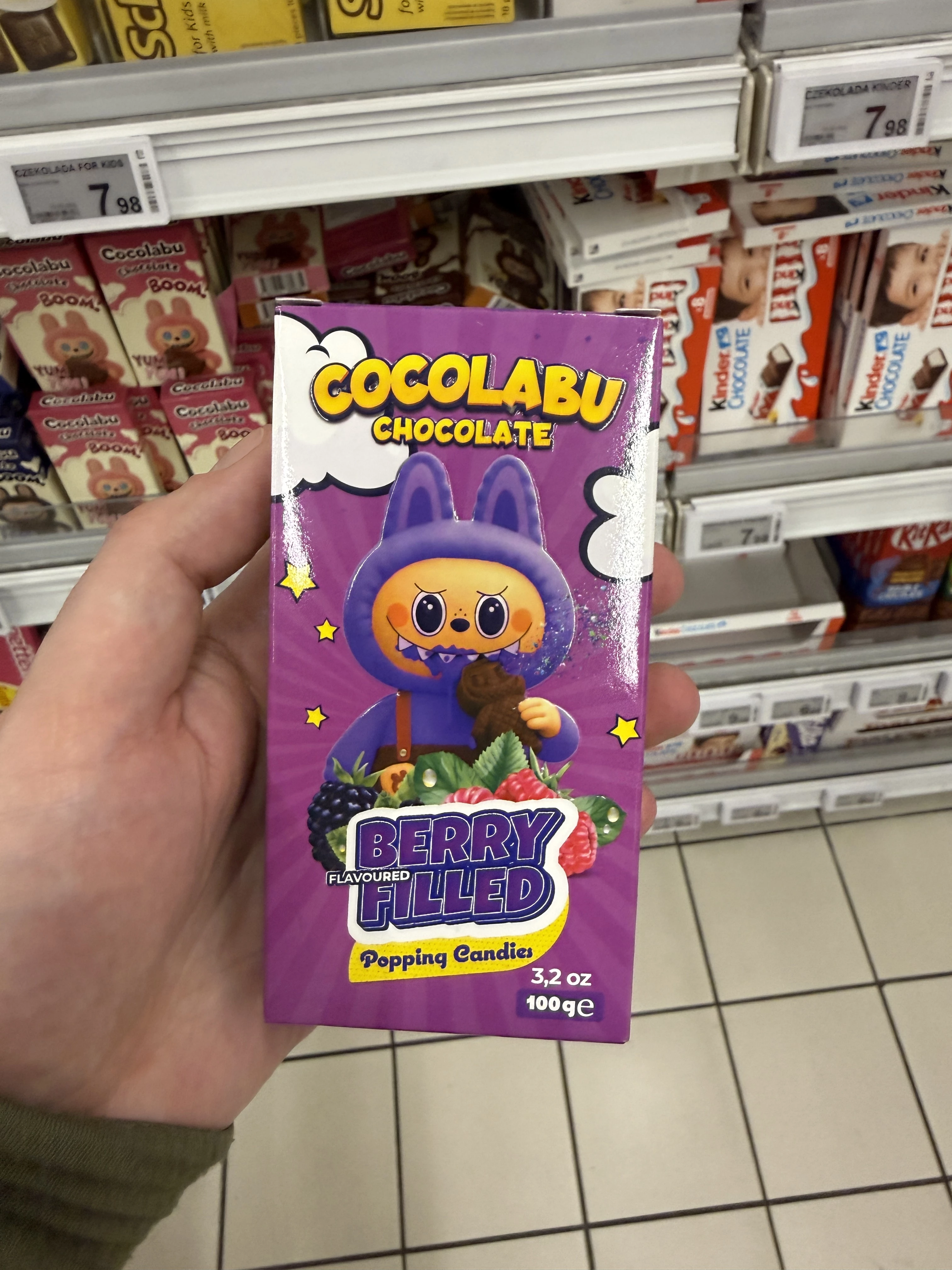 Cocolabu Berry Filled Popping Candies | 100g