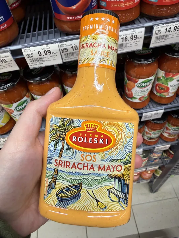 Roleski Sos Sriracha Mayo | 300g