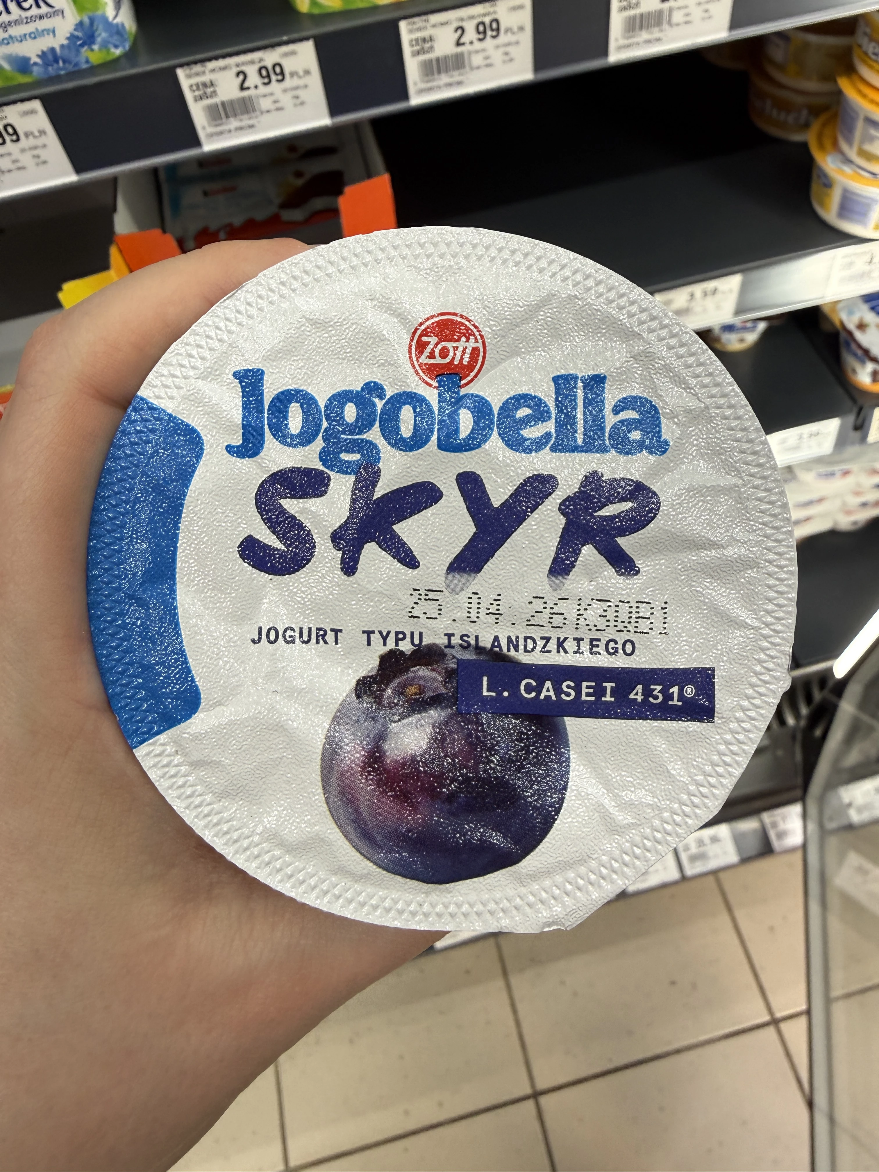 Jogobella Skyr Jagody | 150g