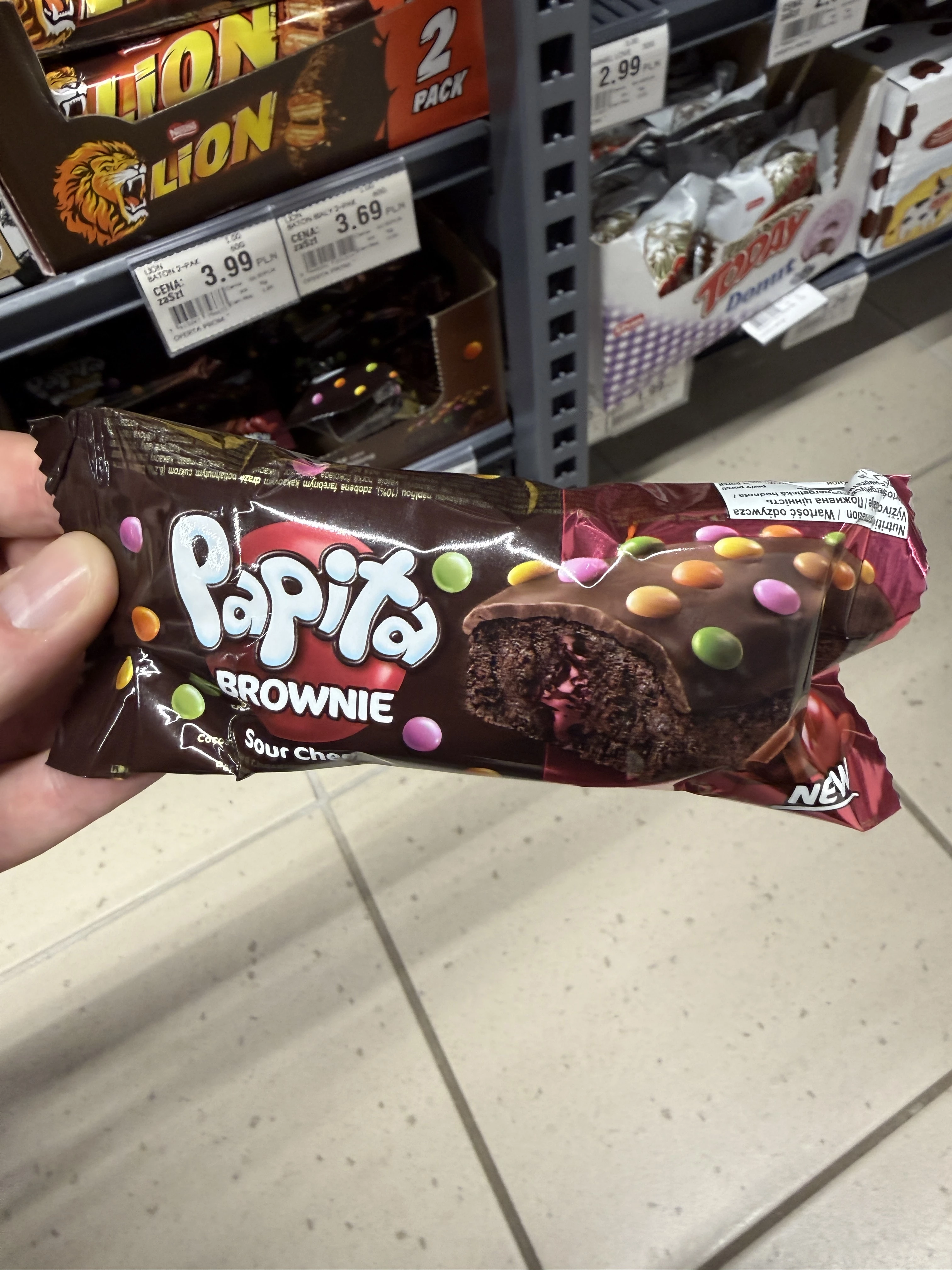 Papita Brownie Sour Cherry | 40g