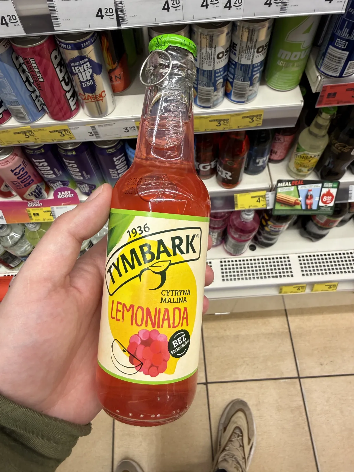 Tymbark Lemoniada Cytryna-Malina | 250ml