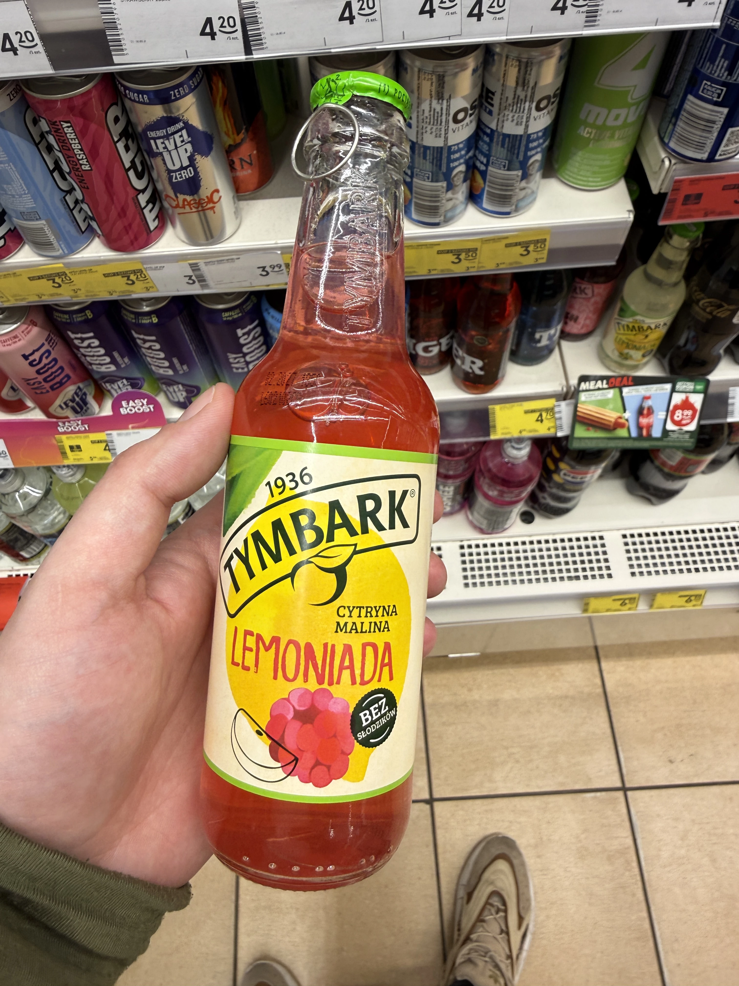 Tymbark Lemoniada Cytryna-Malina | 250ml