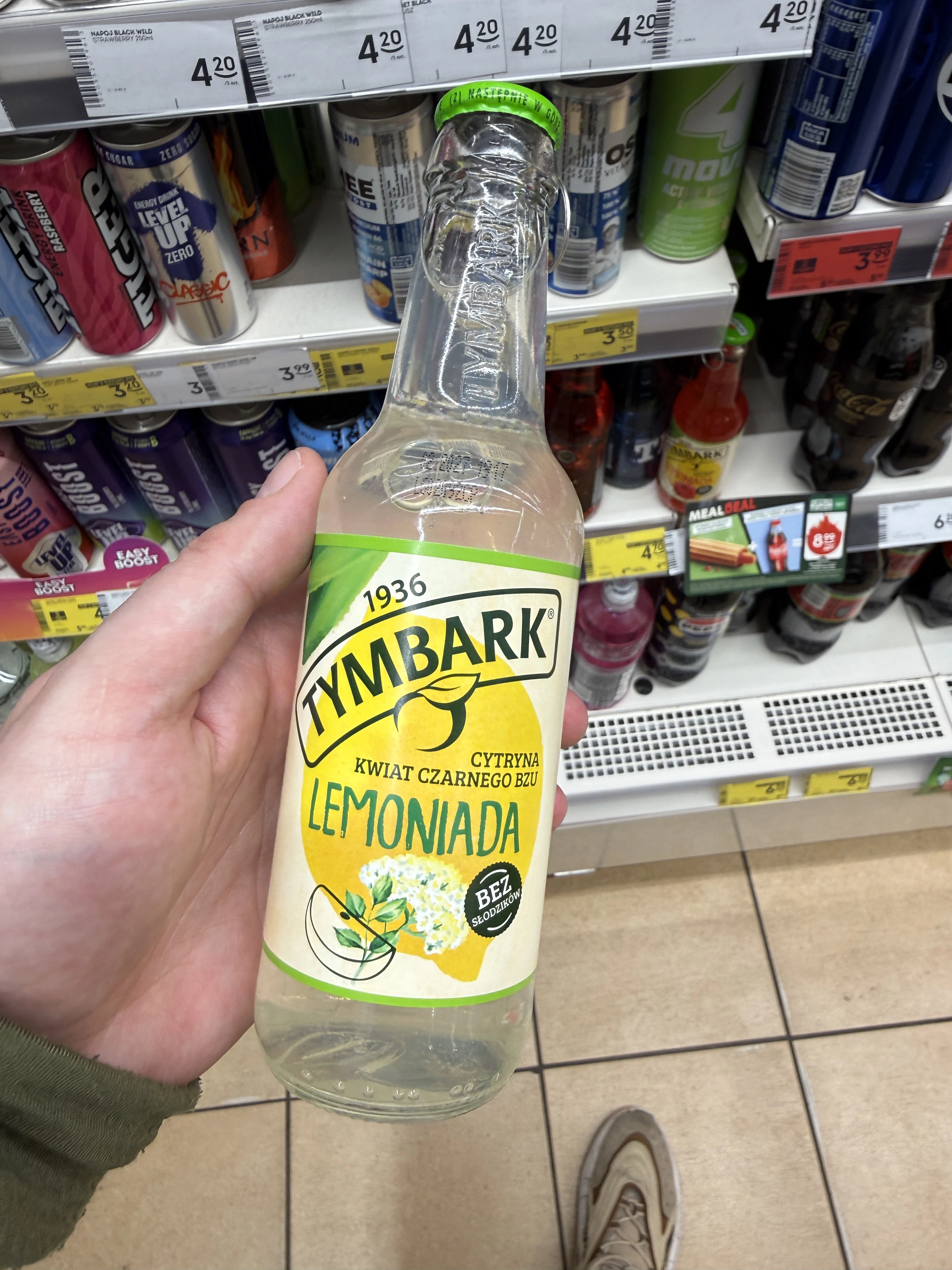 Tymbark Lemoniada Cytryna Kwiat Czarnego Bzu | 250ml