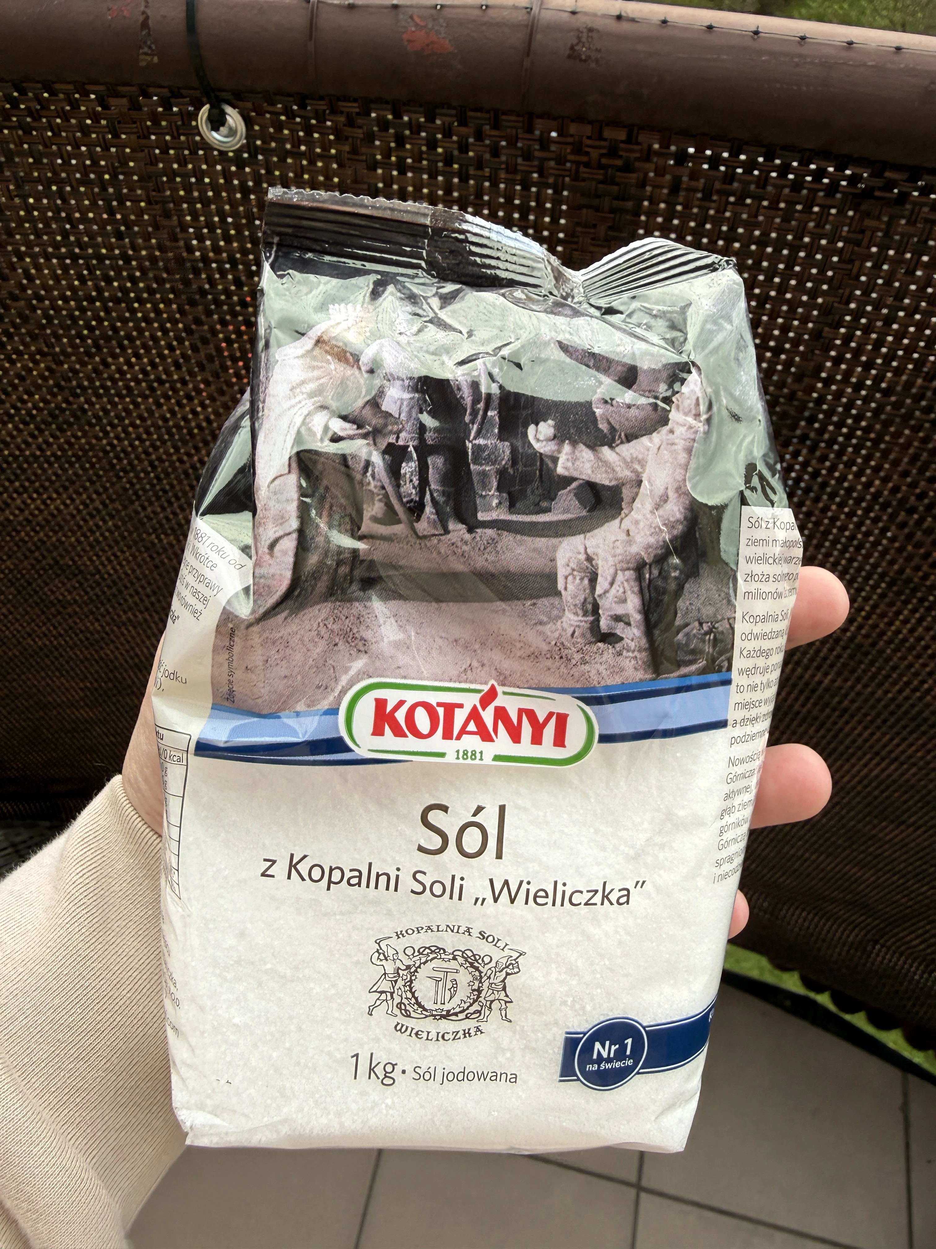 Kotányi Sól z Kopalni Soli Wieliczka | 1kg