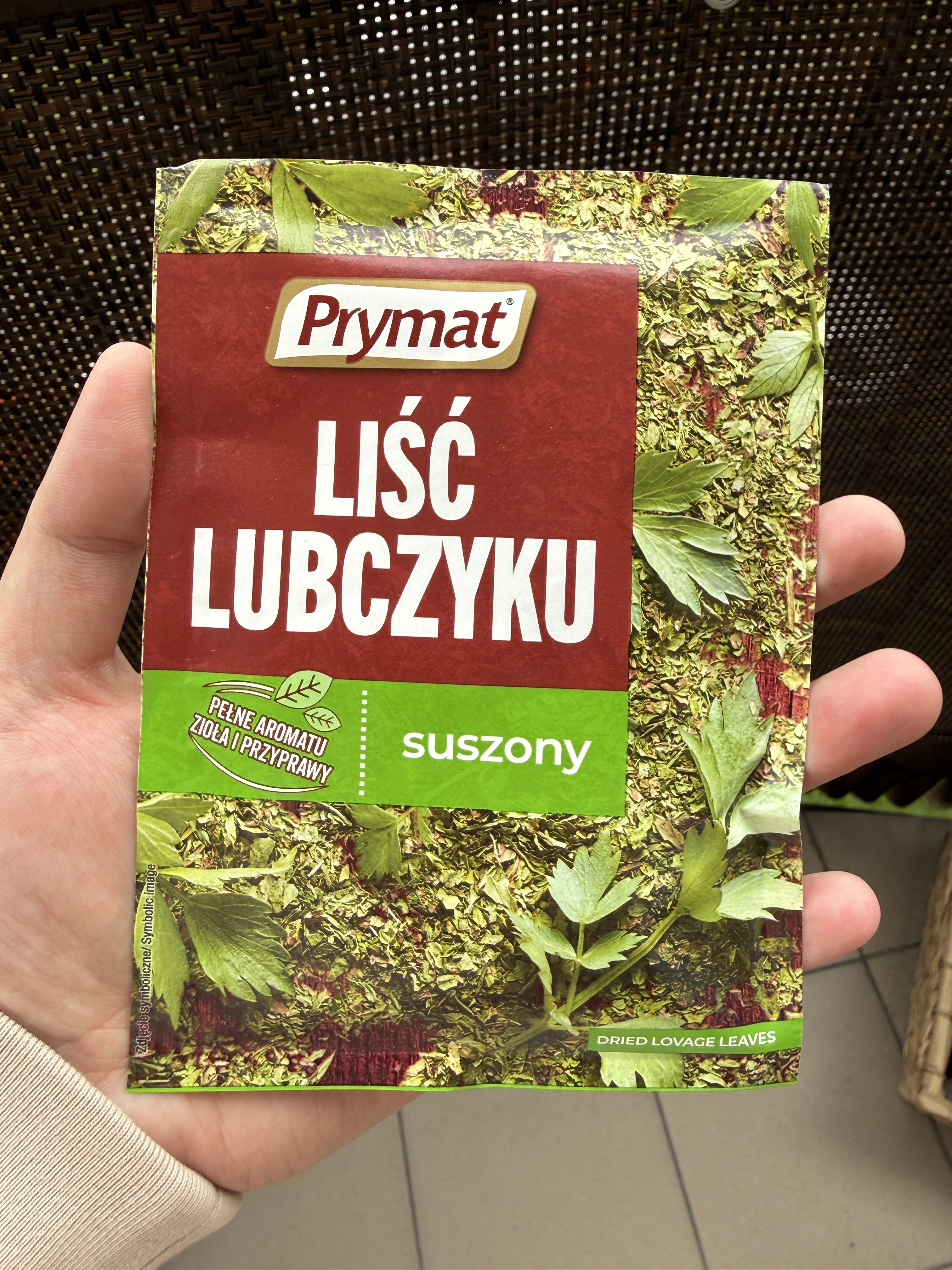 Prymat Liść lubczyku suszony | 10g