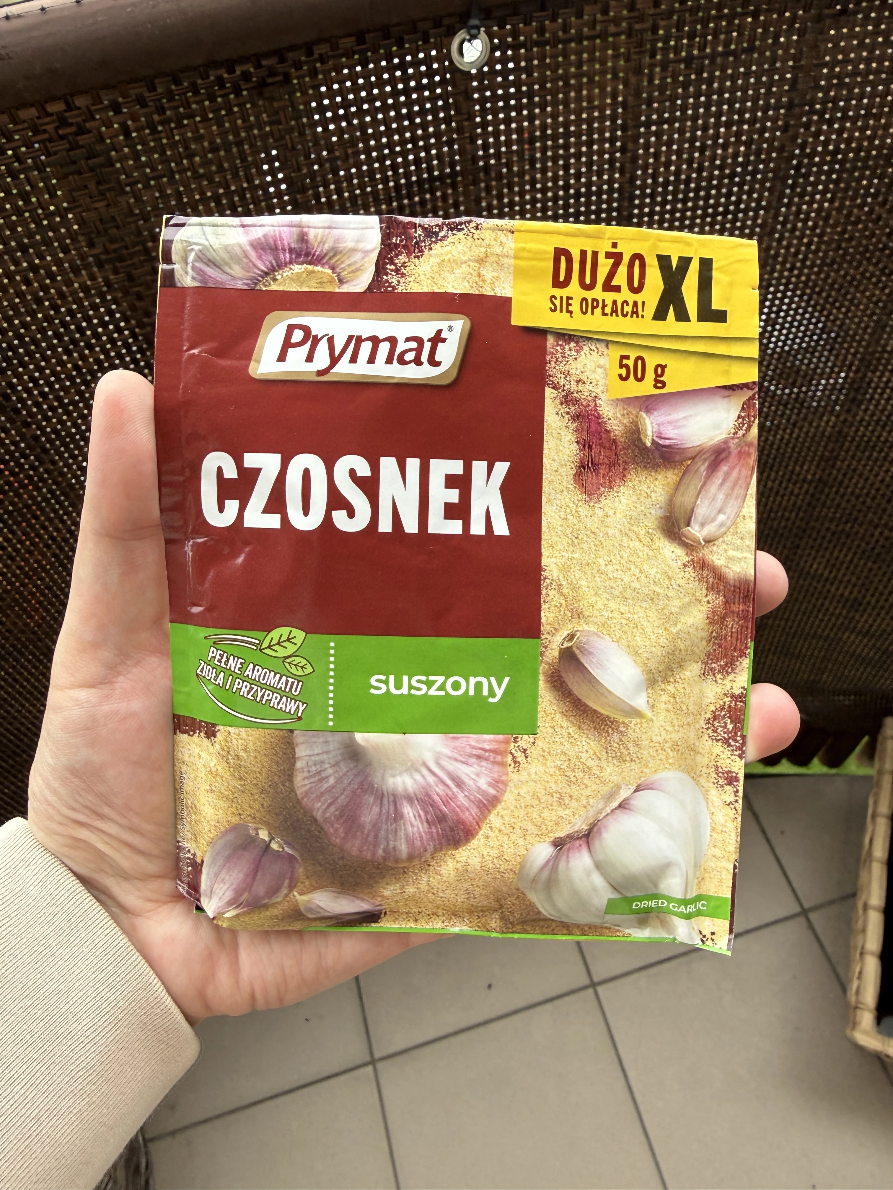Prymat Czosnek suszony XL | 50g