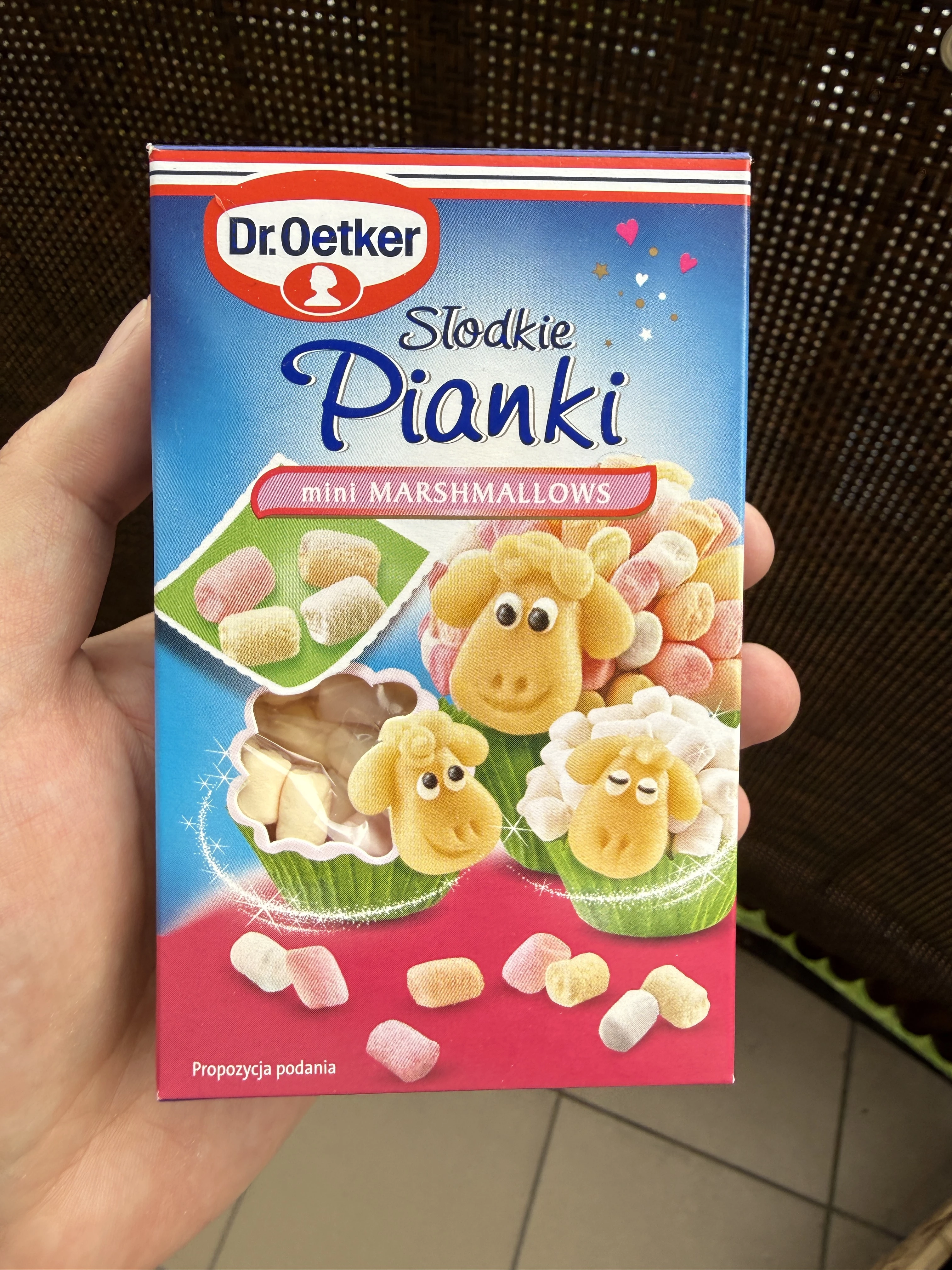Dr. Oetker Słodkie Pianki Mini Marshmallows | 30g
