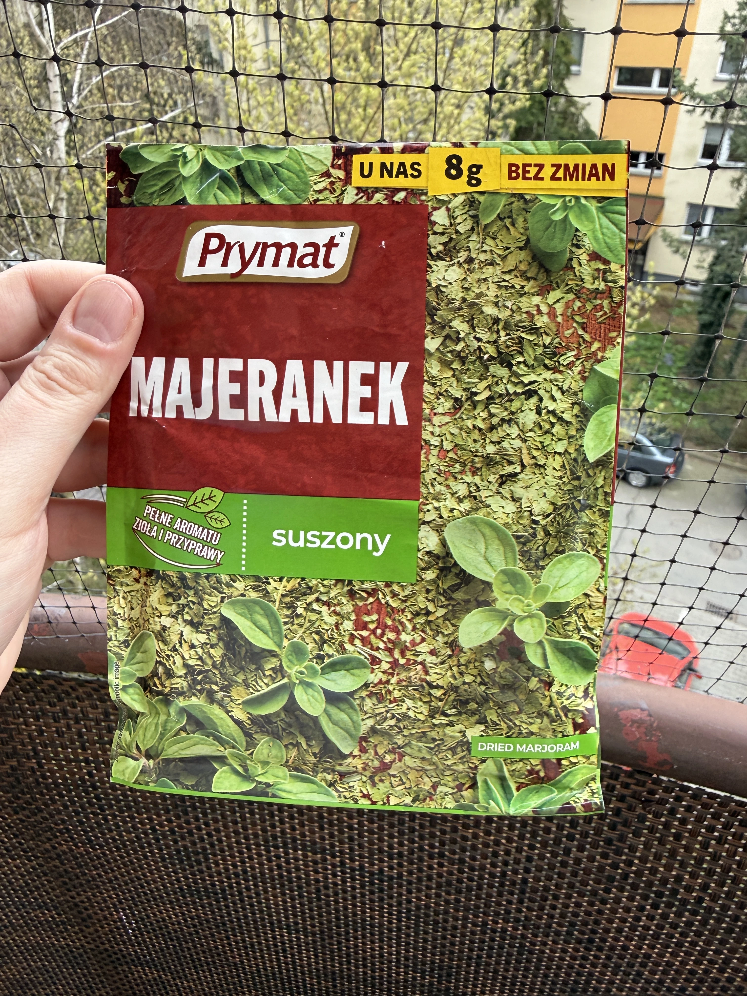 Prymat Majeranek suszony 8g