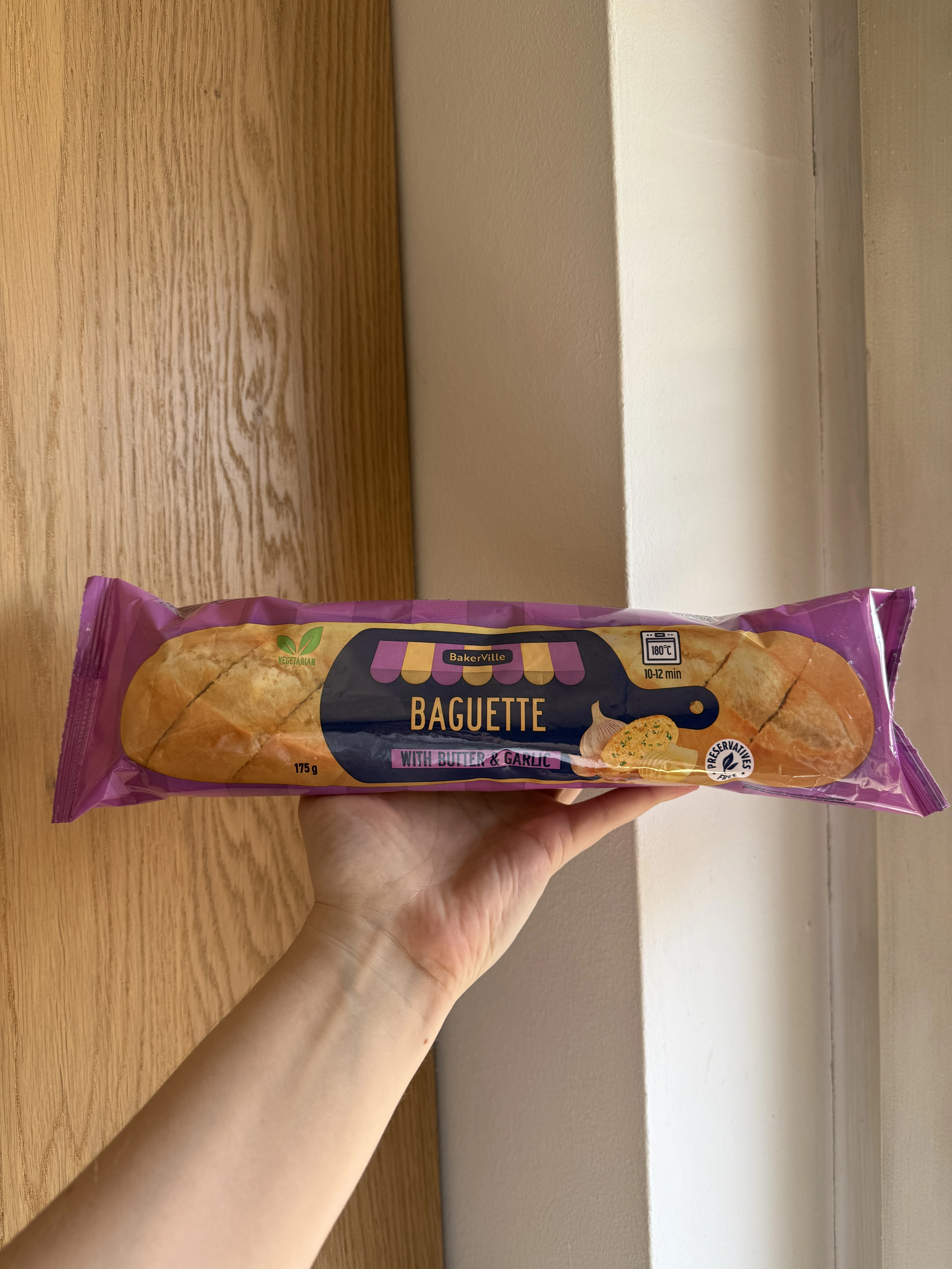 Bagietka z masłem i czosnkiem (BakerVille / Aryzta) | 175g