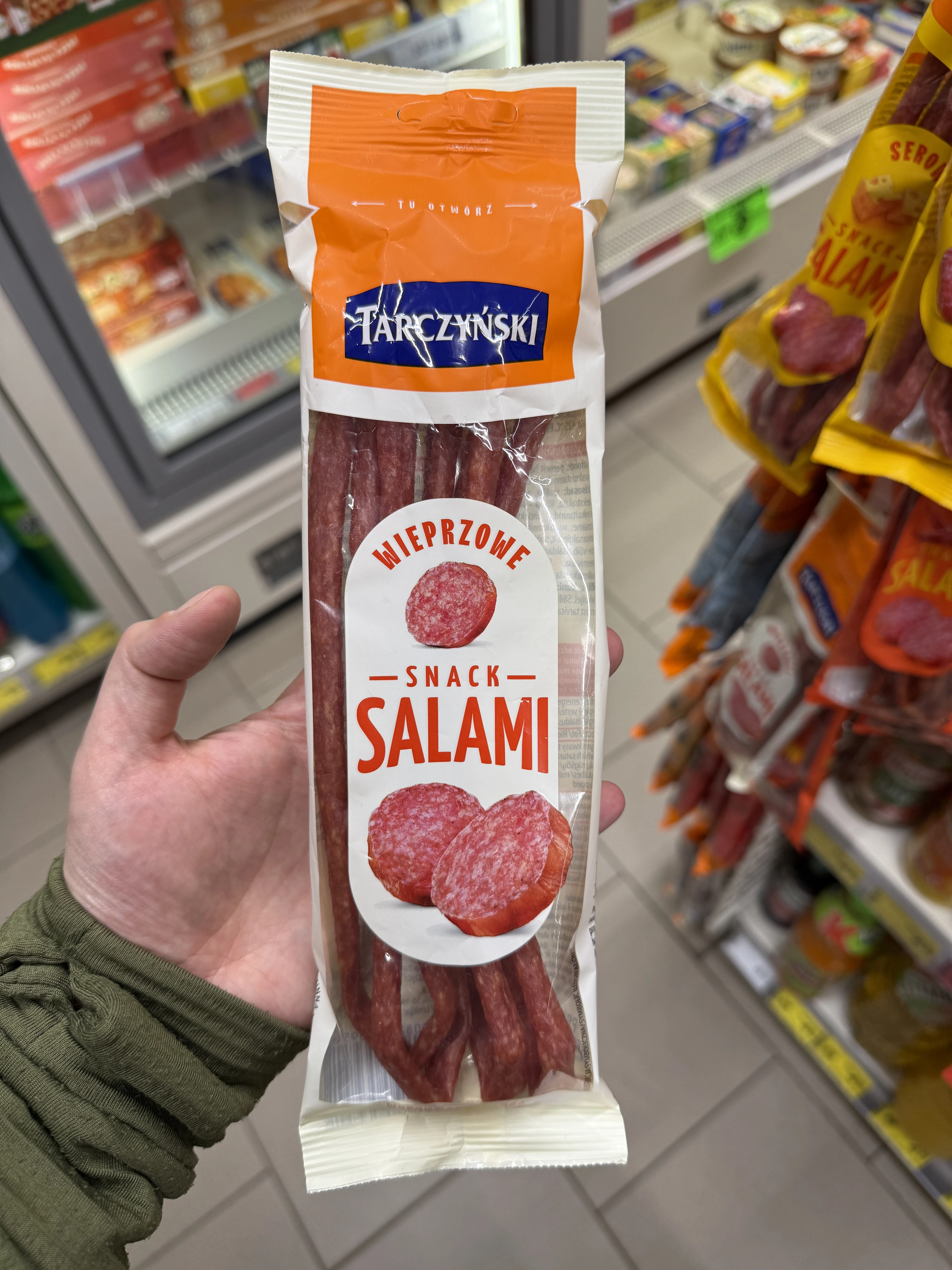 Tarczyński Snack Salami Wieprzowe | 80g