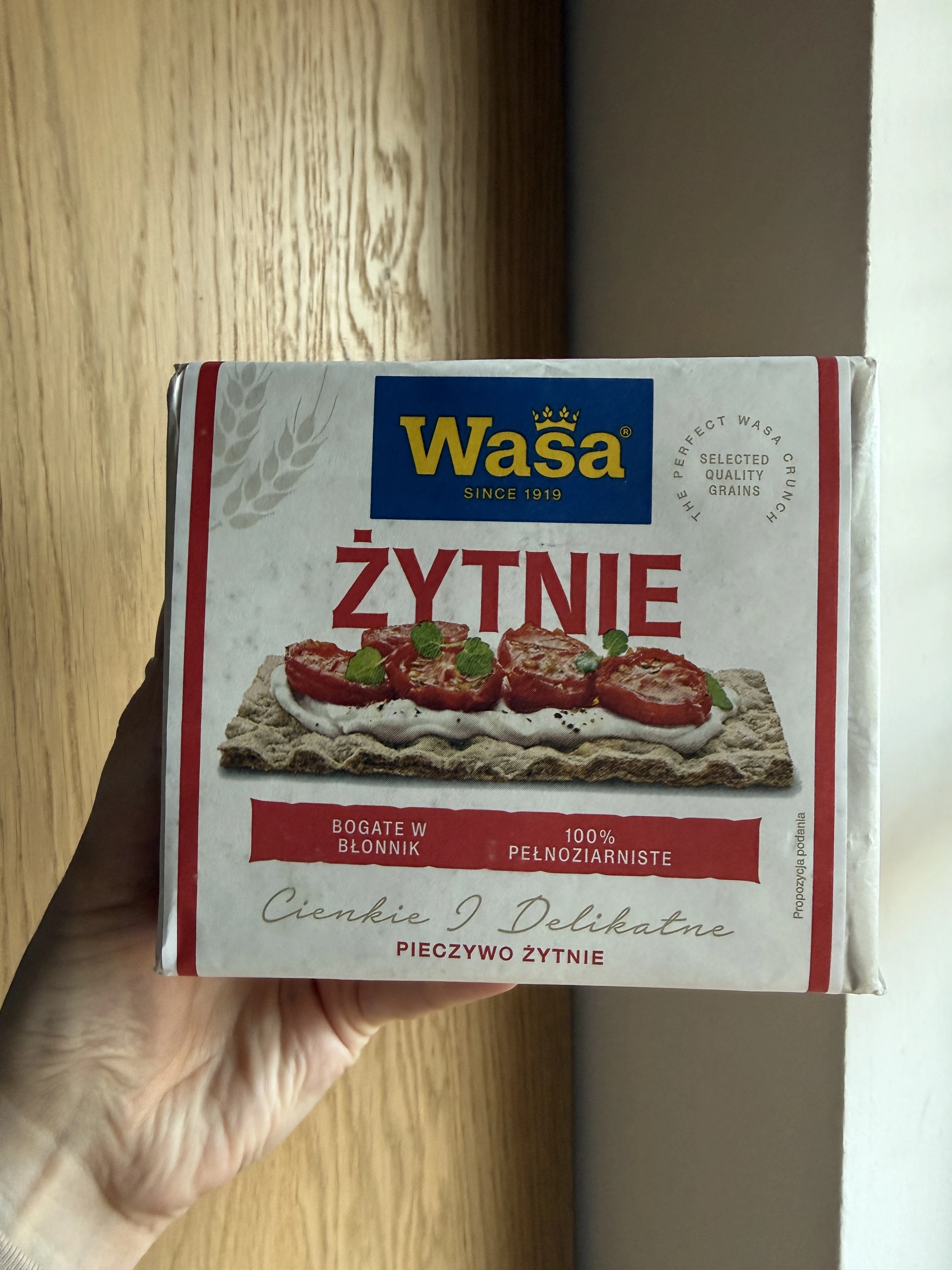 Wasa Żytnie Delikatess pieczywo chrupkie | 210g