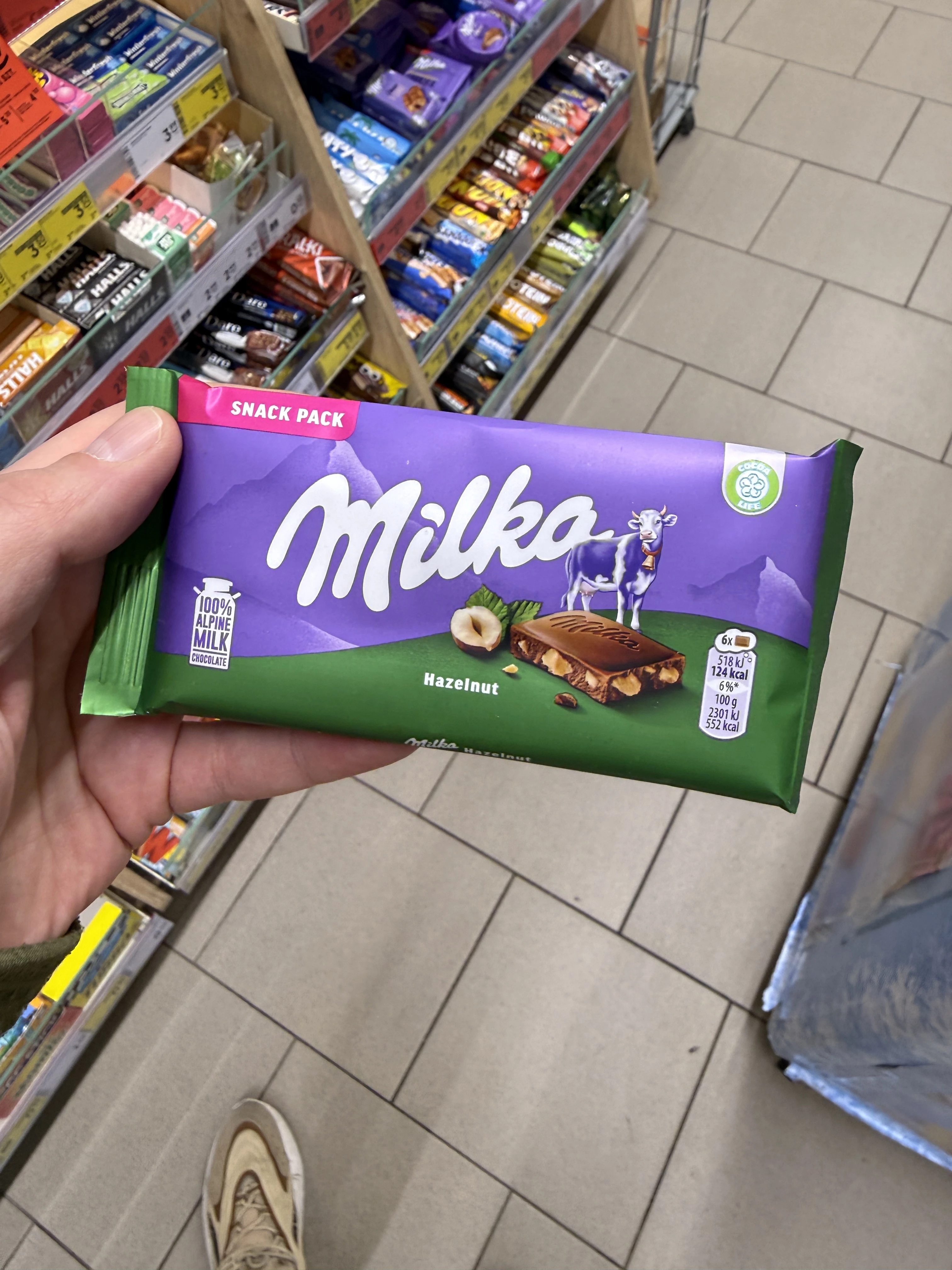 Milka Hazelnut Snack Pack | 45g