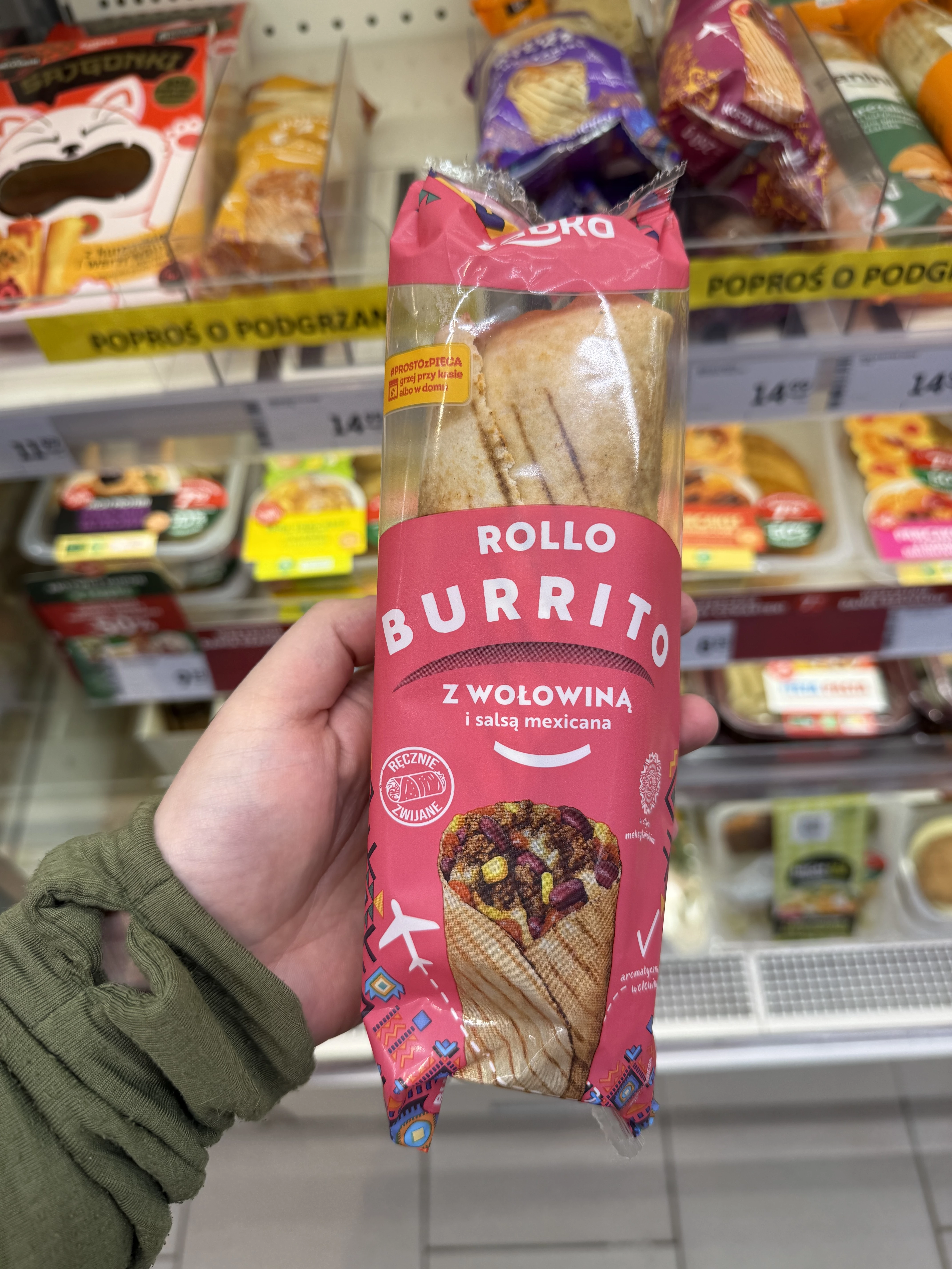 Rollo Burrito z wołowiną | 280g