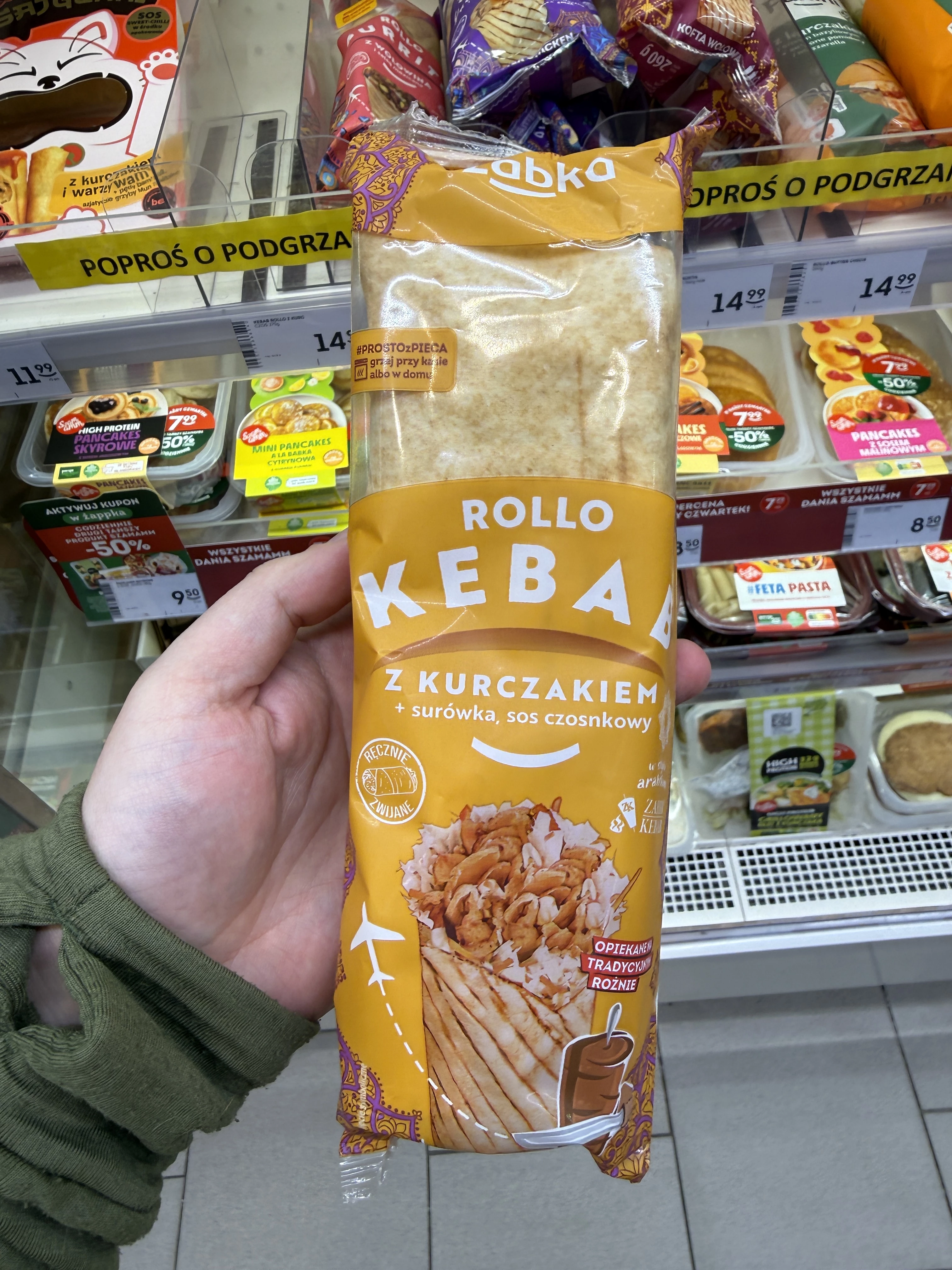 Rollo Kebab z Kurczakiem Żabka | 275g