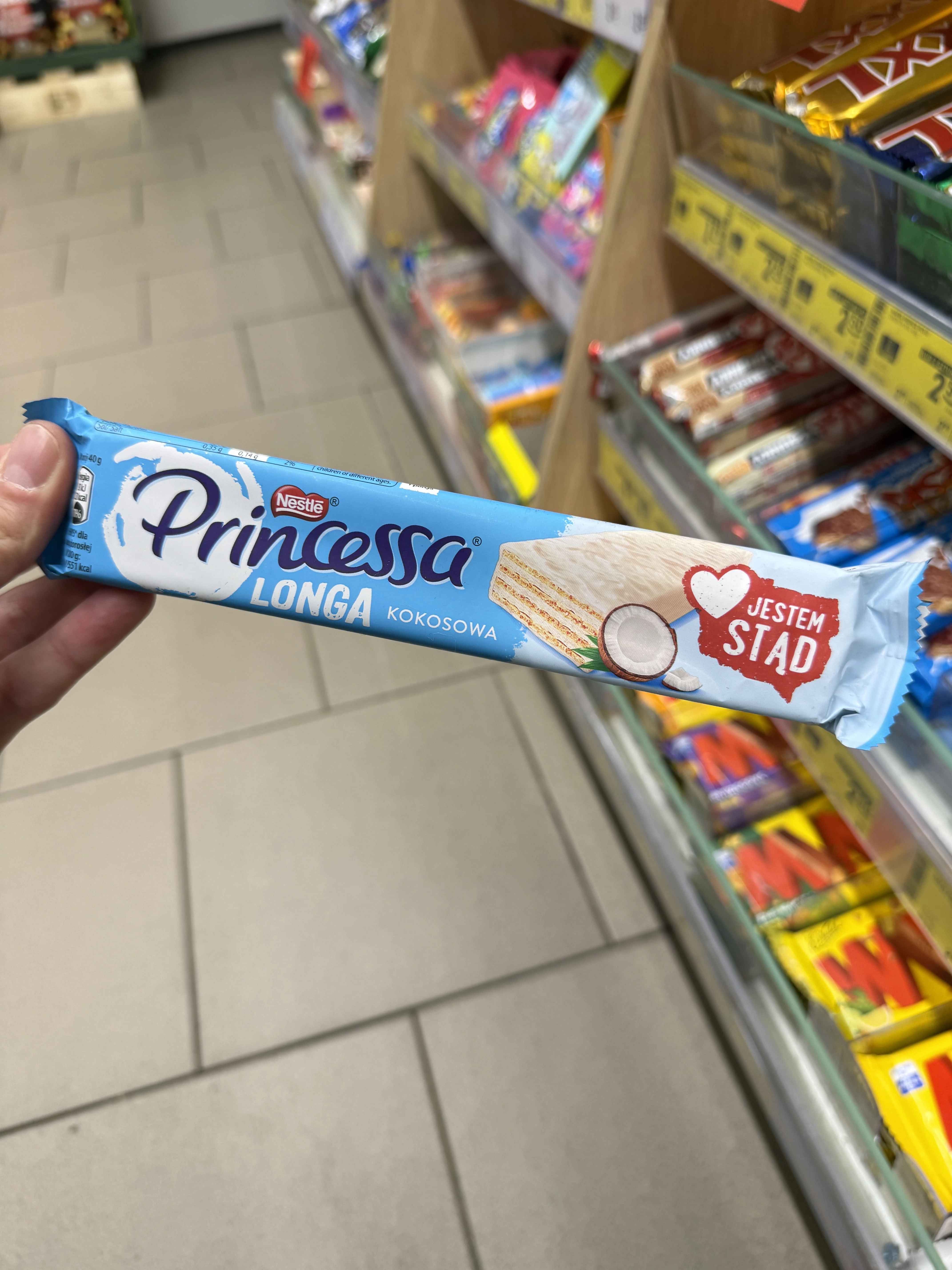 Princessa Longa Kokosowa | 40g