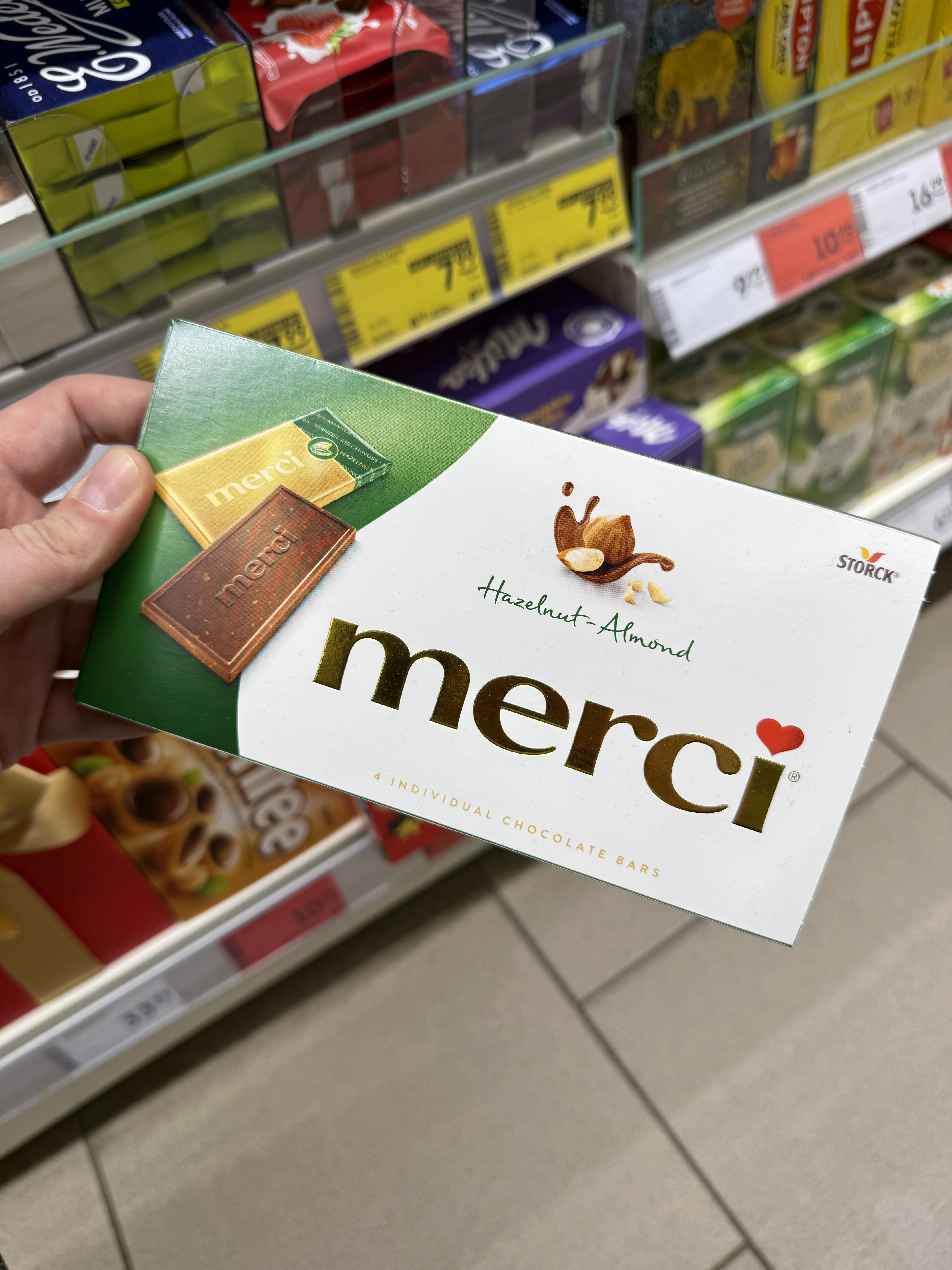Merci Hazelnut-Almond | 100g