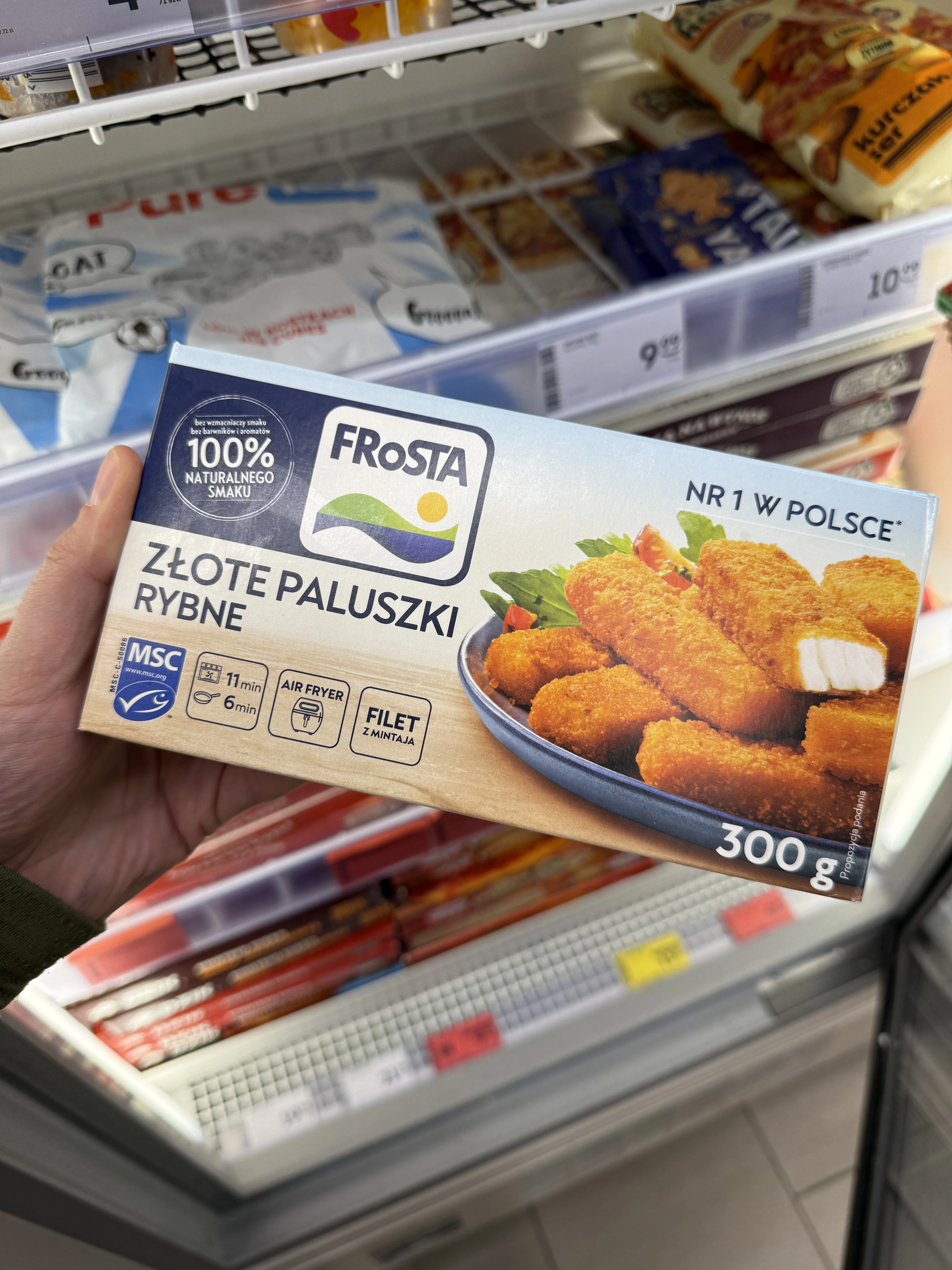 FRoSTA Złote paluszki rybne z fileta | 300g