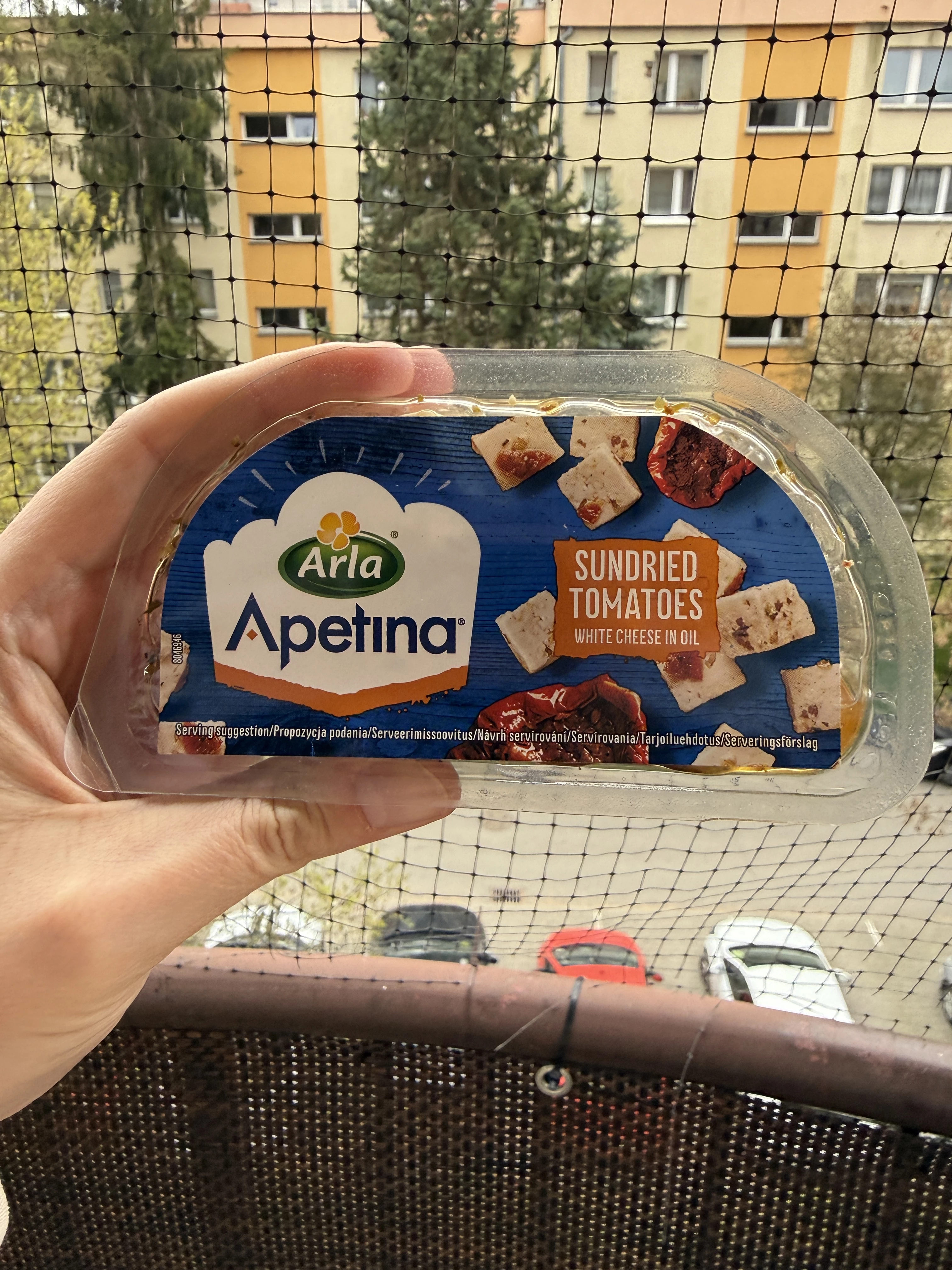 Apetina Sundried Tomatoes White Cheese in Oil | 100g
