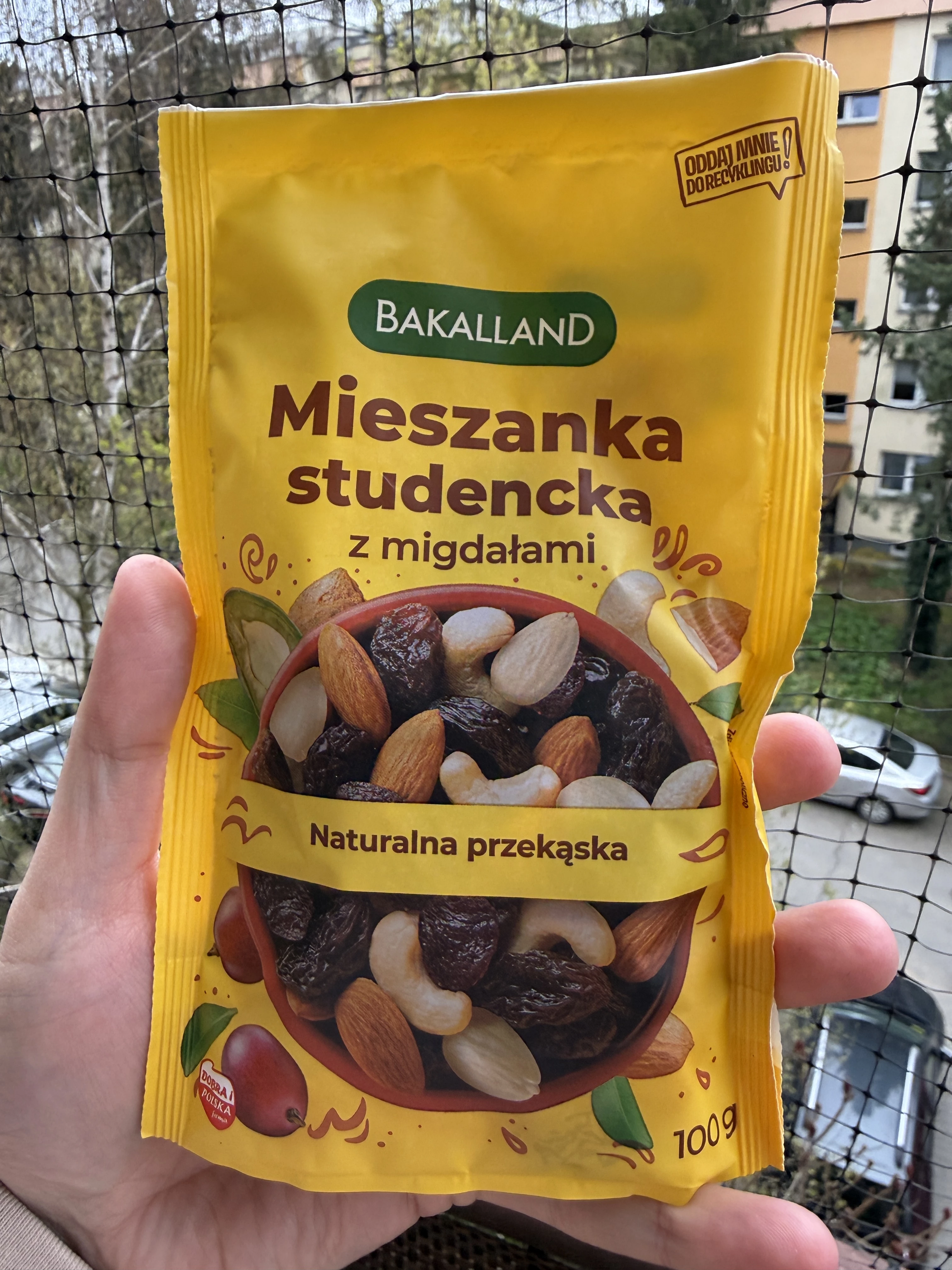 Bakalland Mieszanka studencka z migdałami | 100g