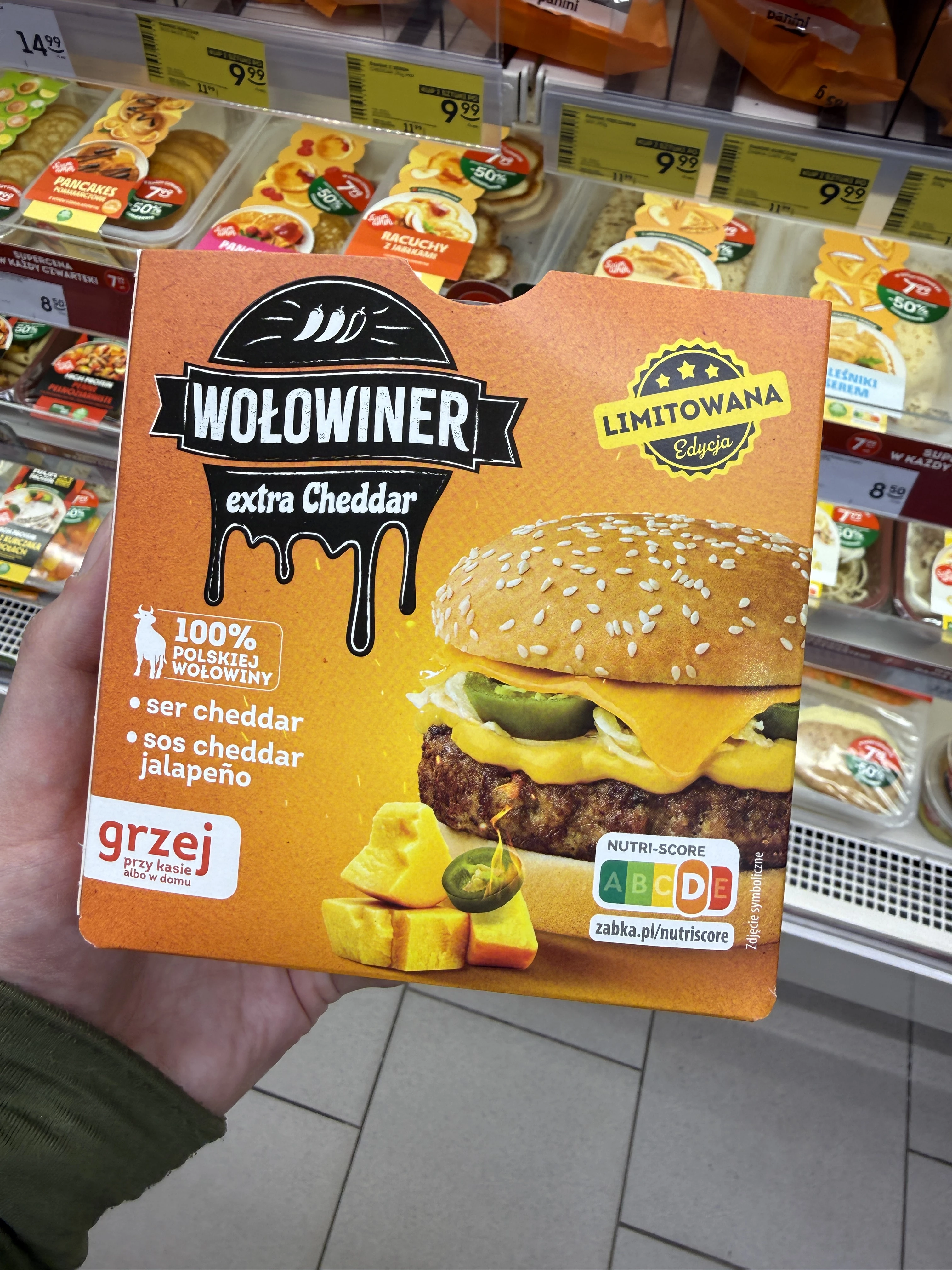 Wołowiner extra Cheddar | 158g
