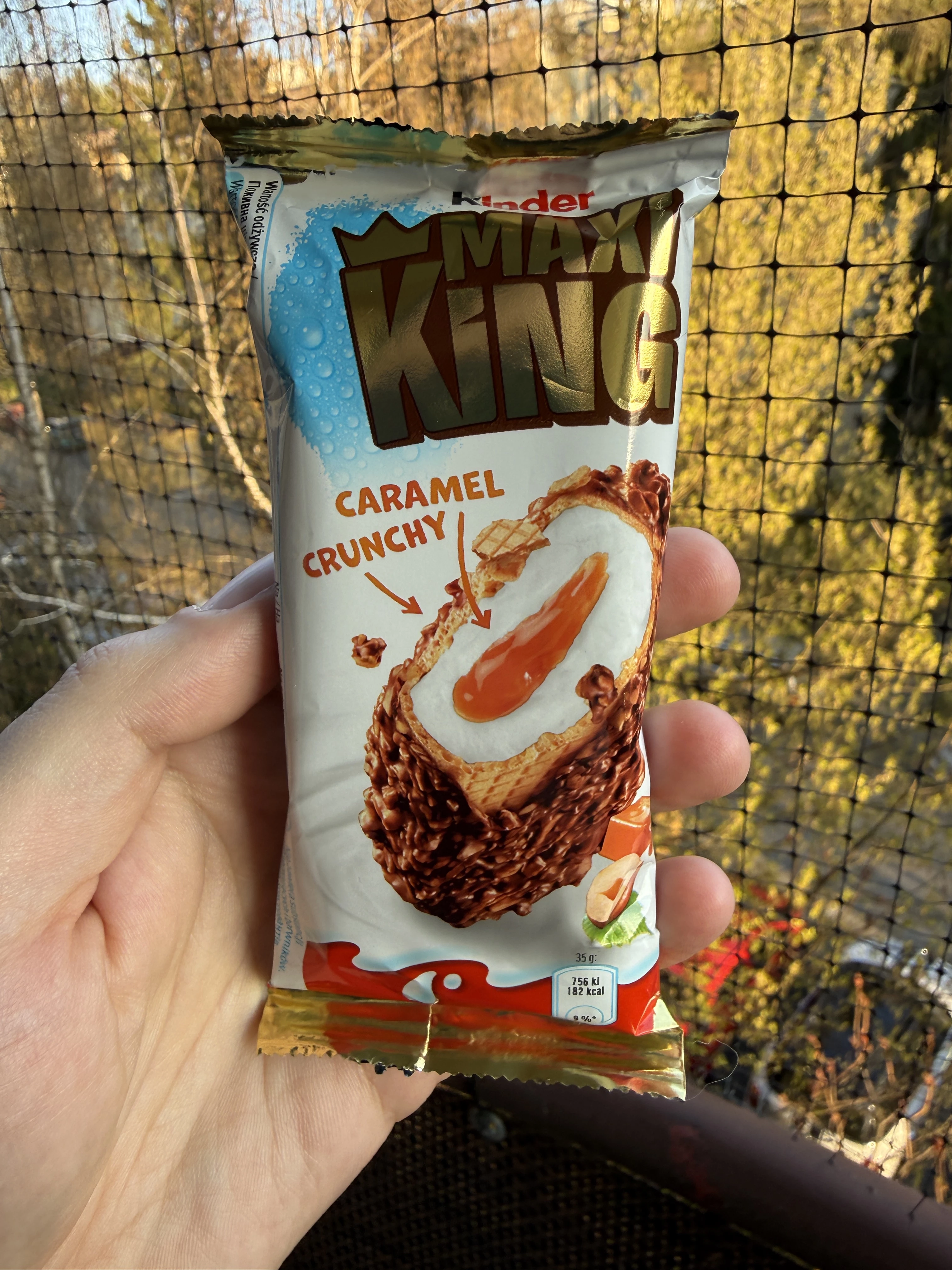 Kinder Maxi King Caramel Crunchy | 35g