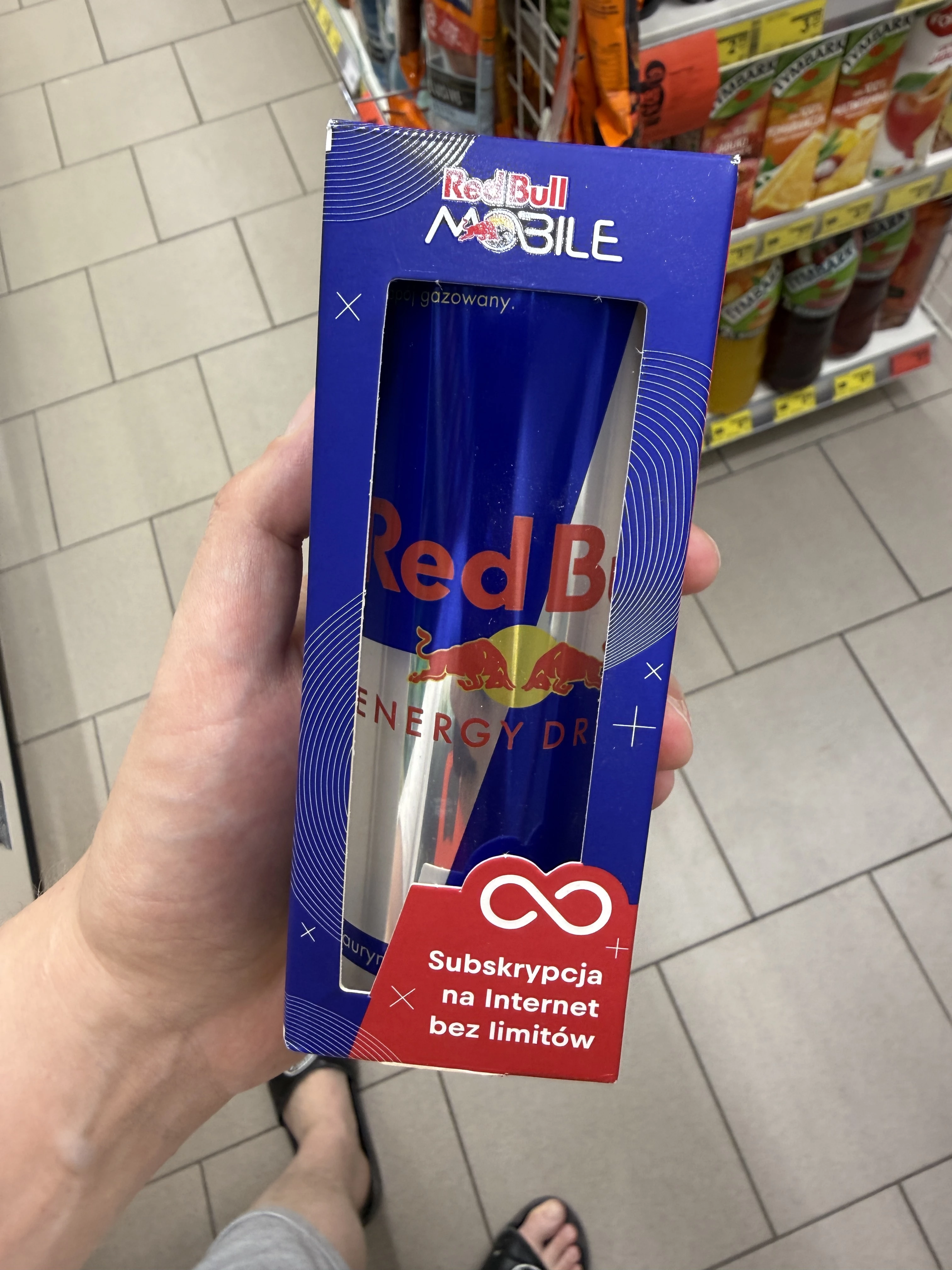 Starter Red Bull MOBILE z puszką Red Bull Energy Drink | 250ml