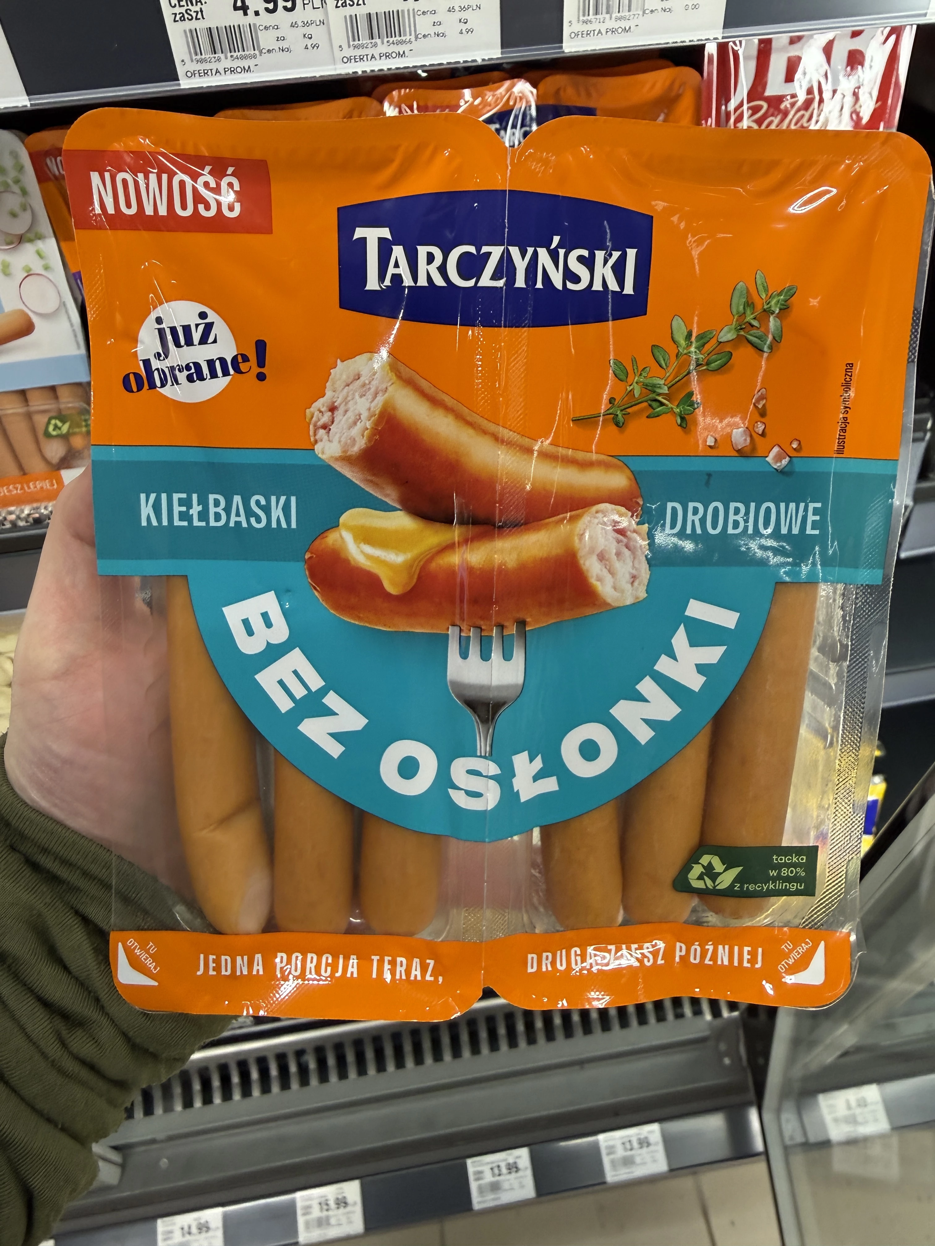 Tarczyński Kiełbaski Drobiowe Bez Osłonki | 200g