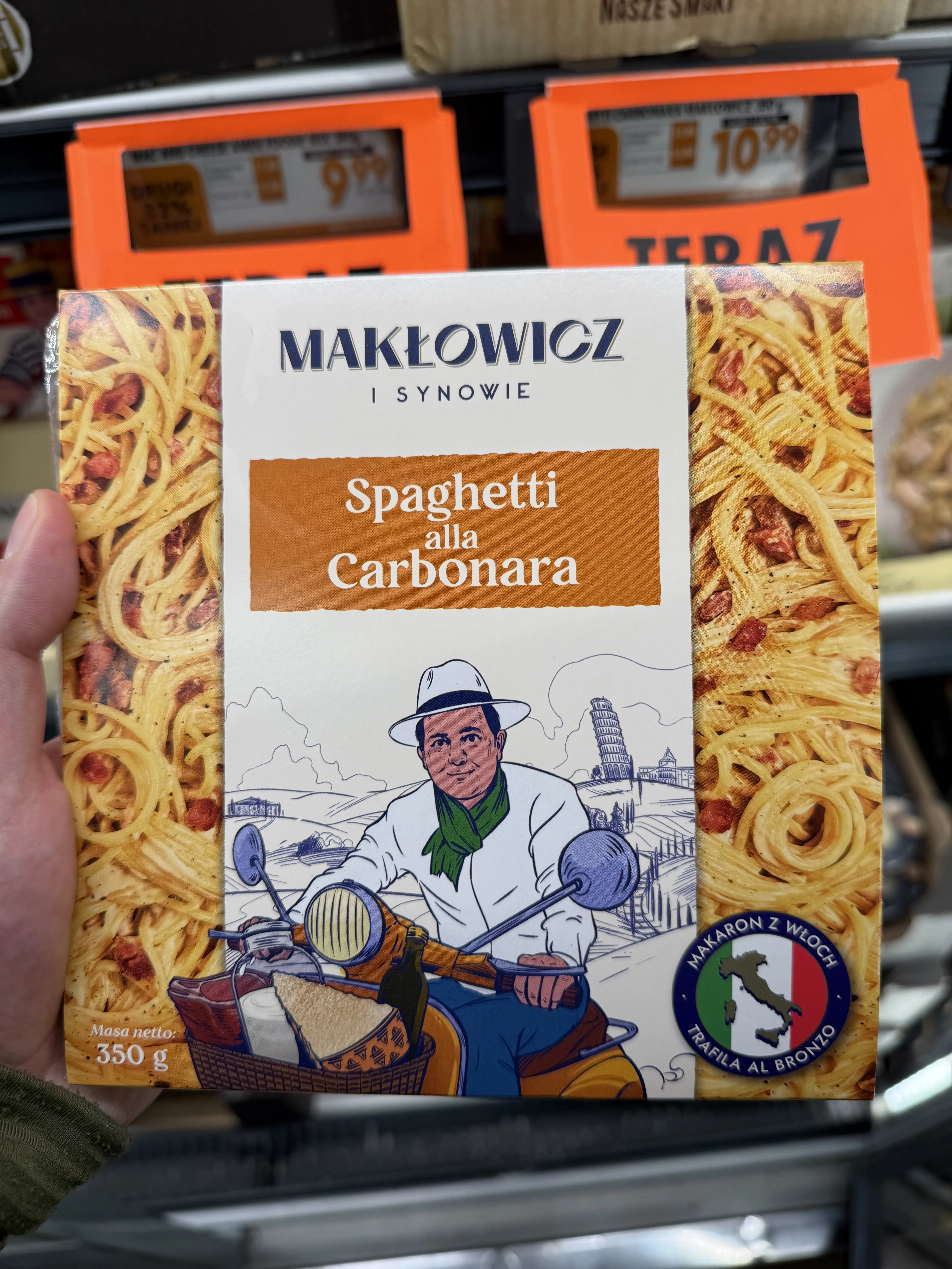 Makłowicz i Synowie Spaghetti alla Carbonara | 350g