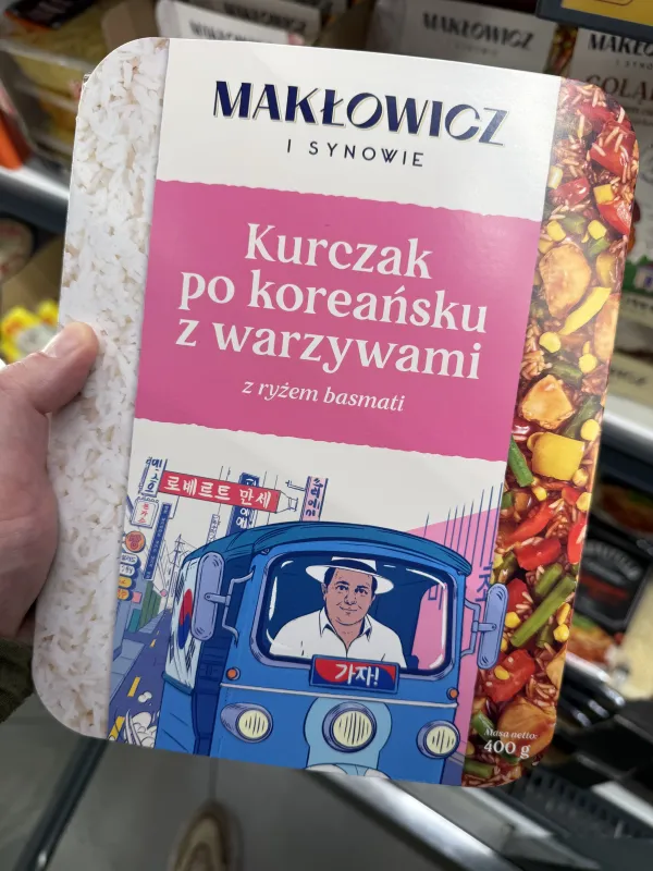 Kurczak po koreańsku z warzywami Makłowicz i Synowie | 400g