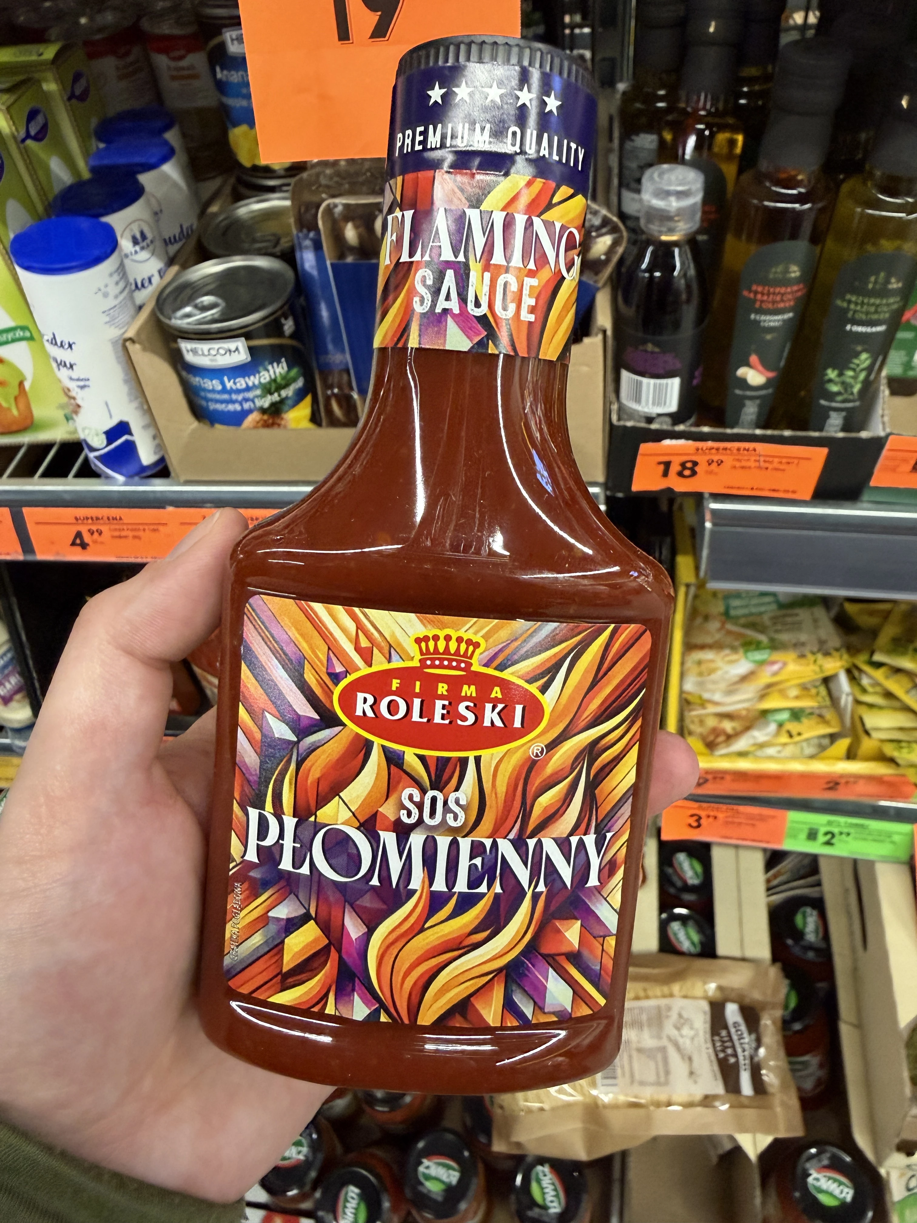 Sos Płomienny Roleski | 355g