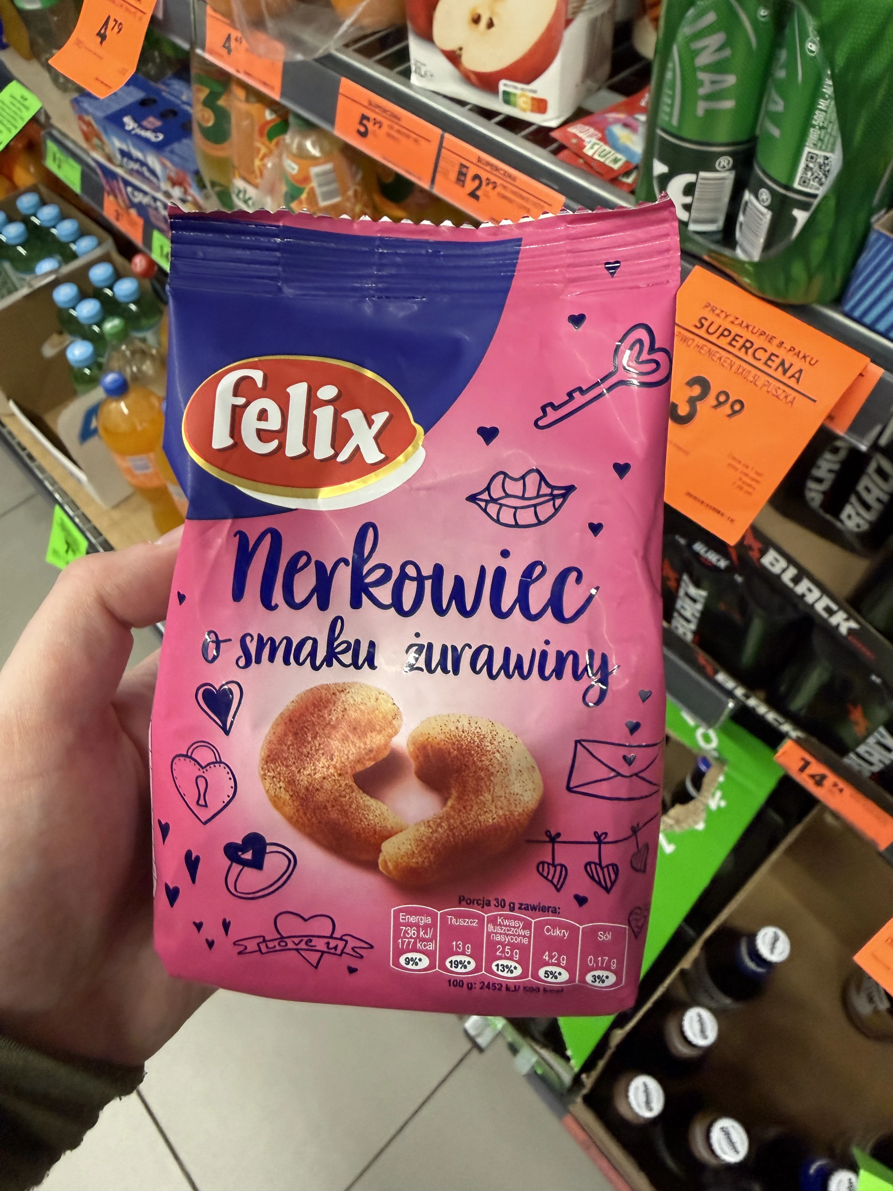 Felix Nerkowiec Żurawina | 180g